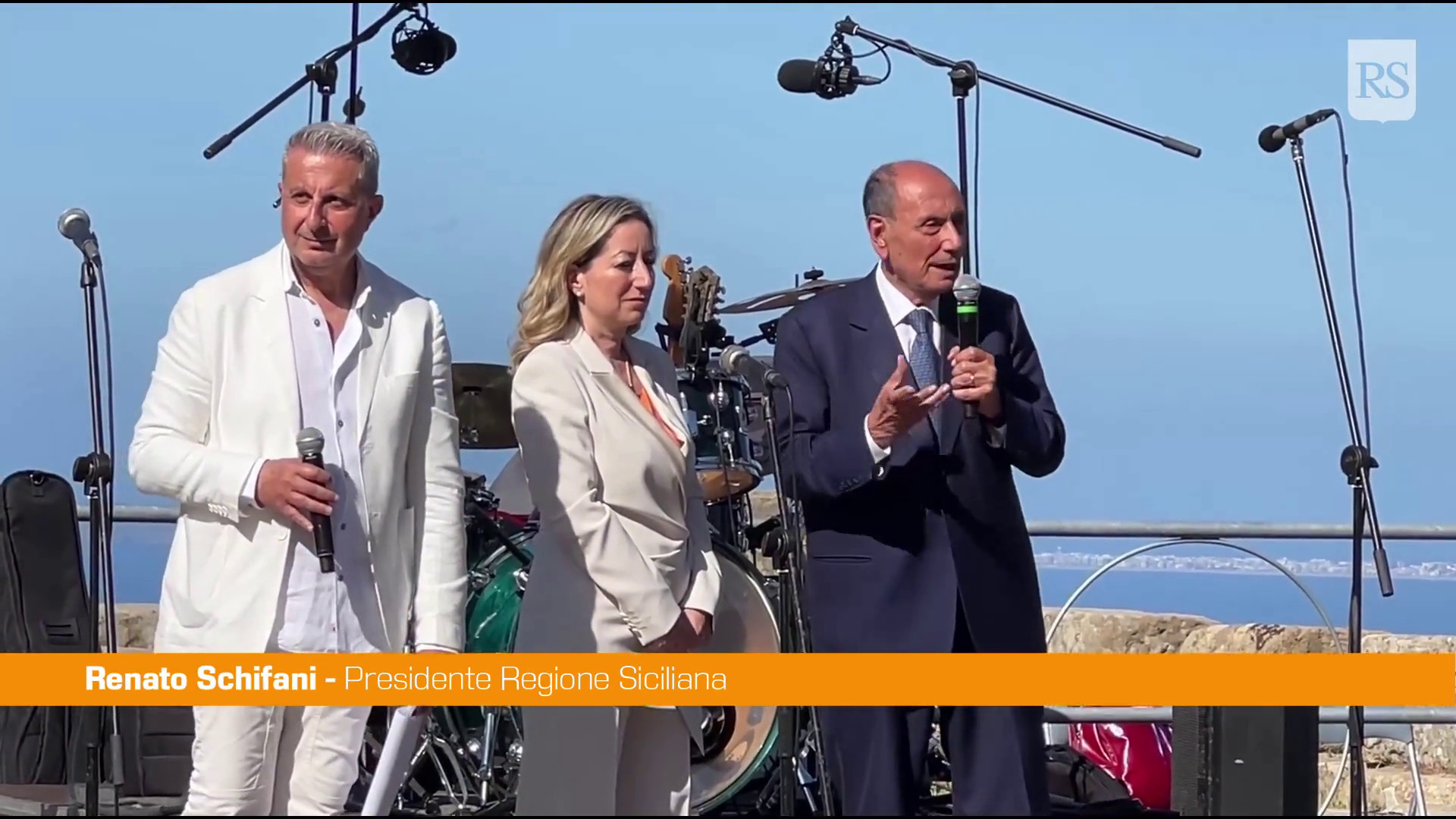 Schifani a Tindari premia i vincitori del progetto 