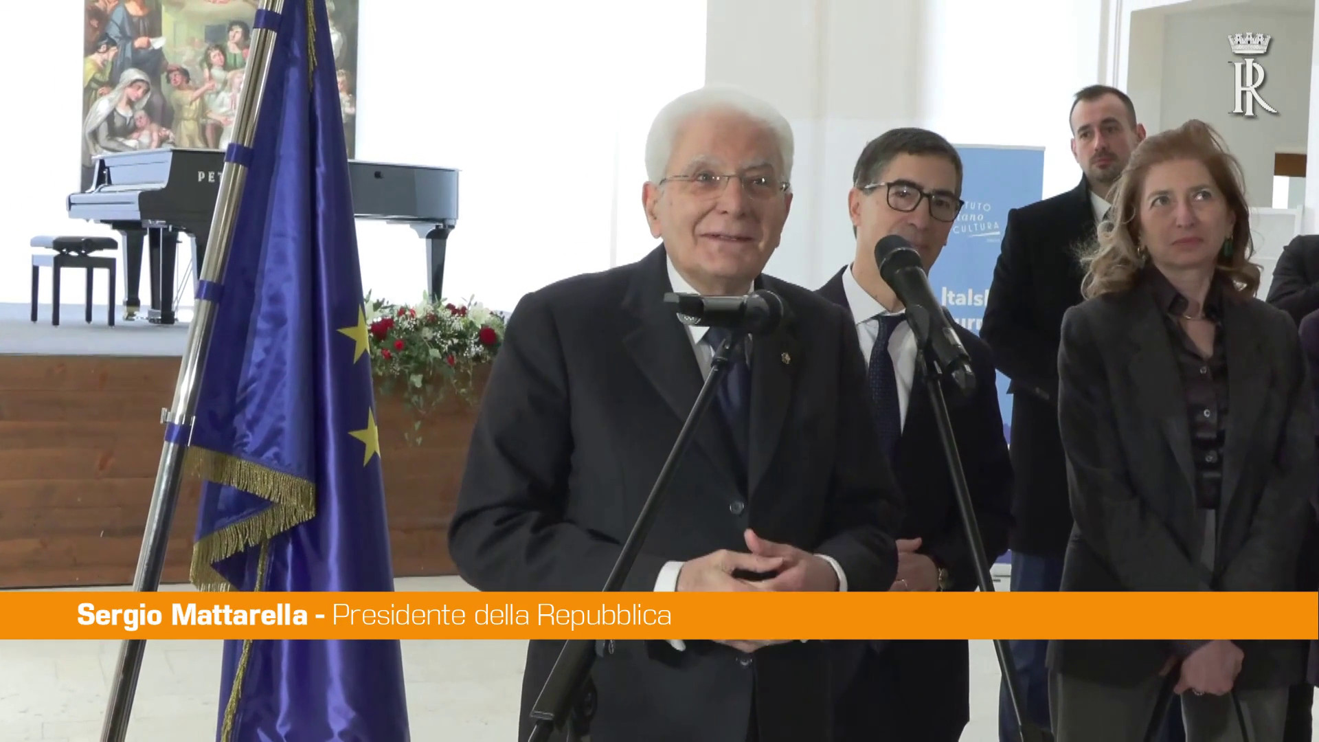 Mattarella incontra comunità italiana a Praga 