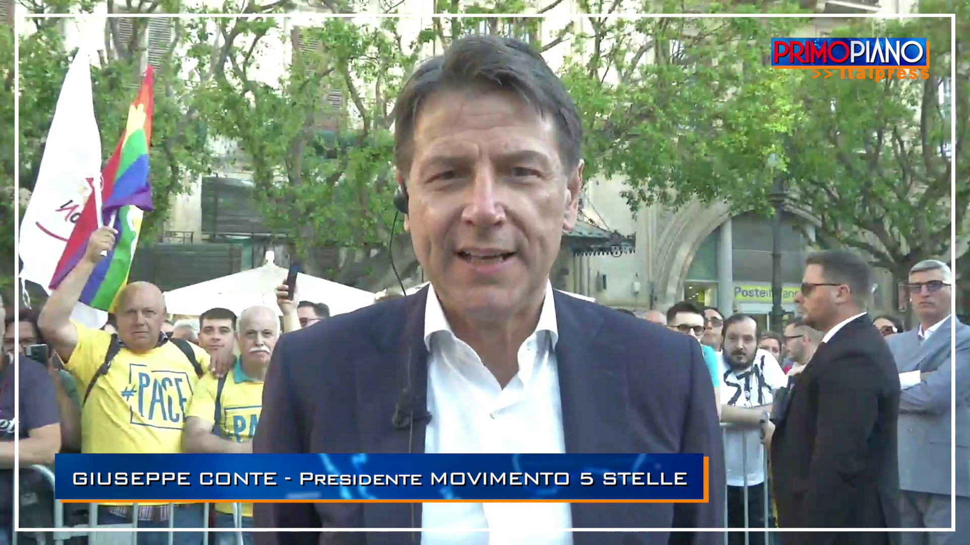 Conte “Governo fa guerra ai poveri, serve reddito di cittadinanza Ue”