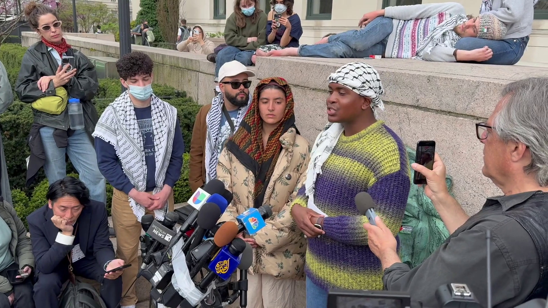 New York, le proteste contro Israele dividono la Columbia University