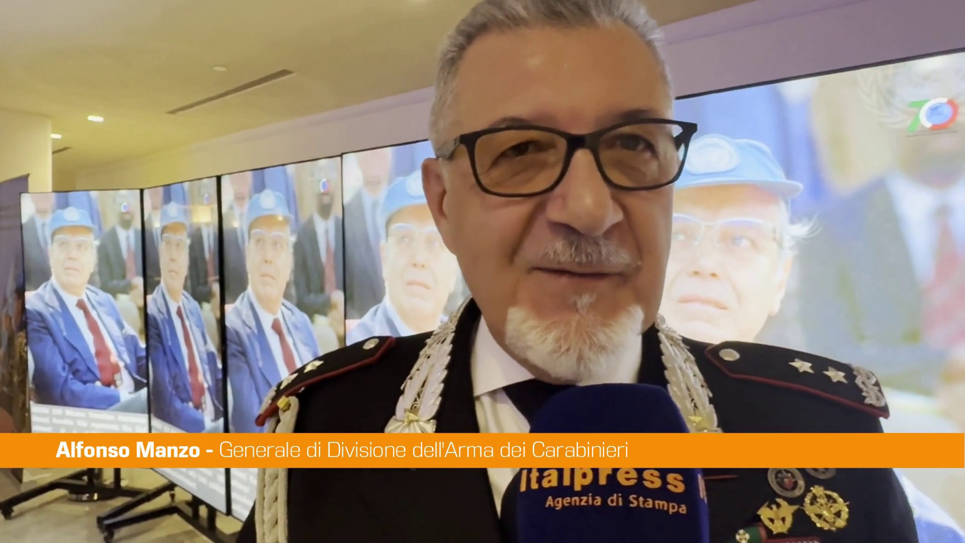 Italia 70 anni all'Onu, Gen. Manzo 