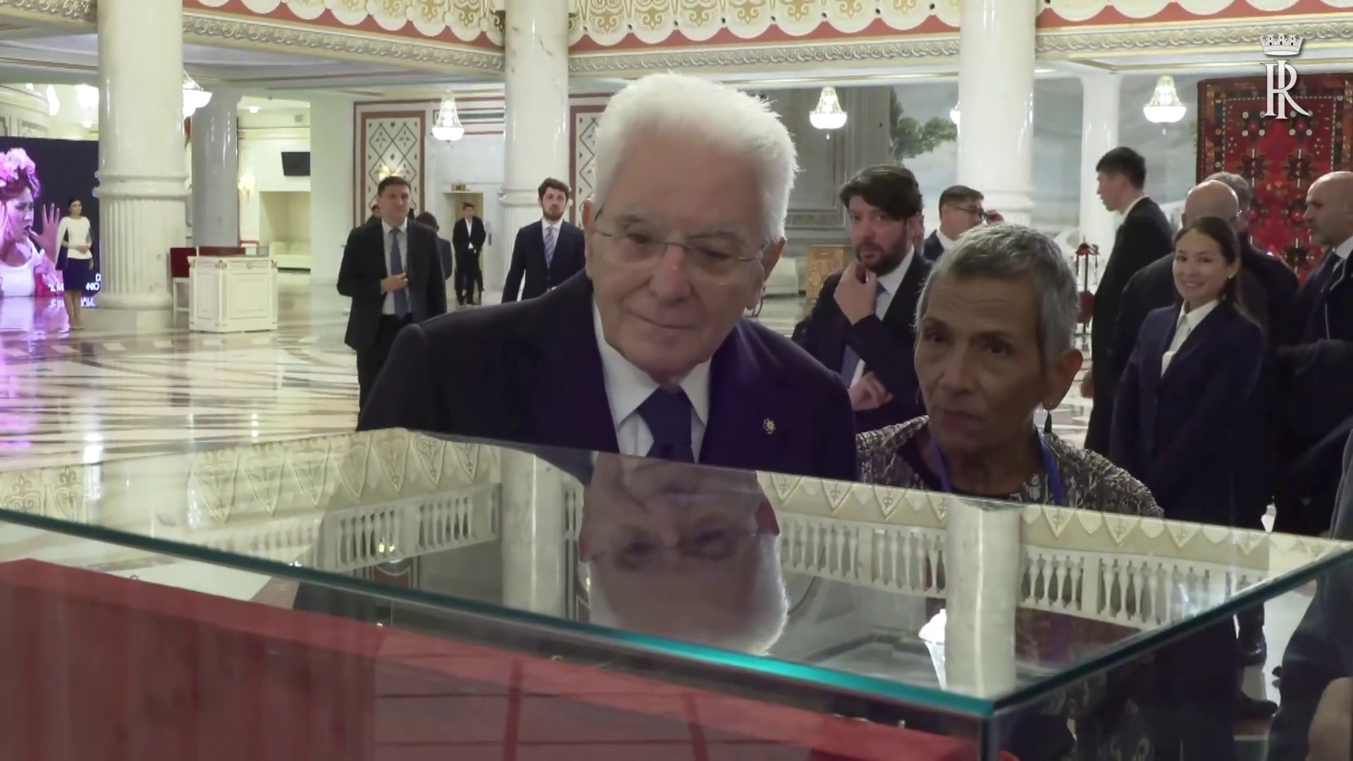 Mattarella al Teatro dell'Opera di Astana