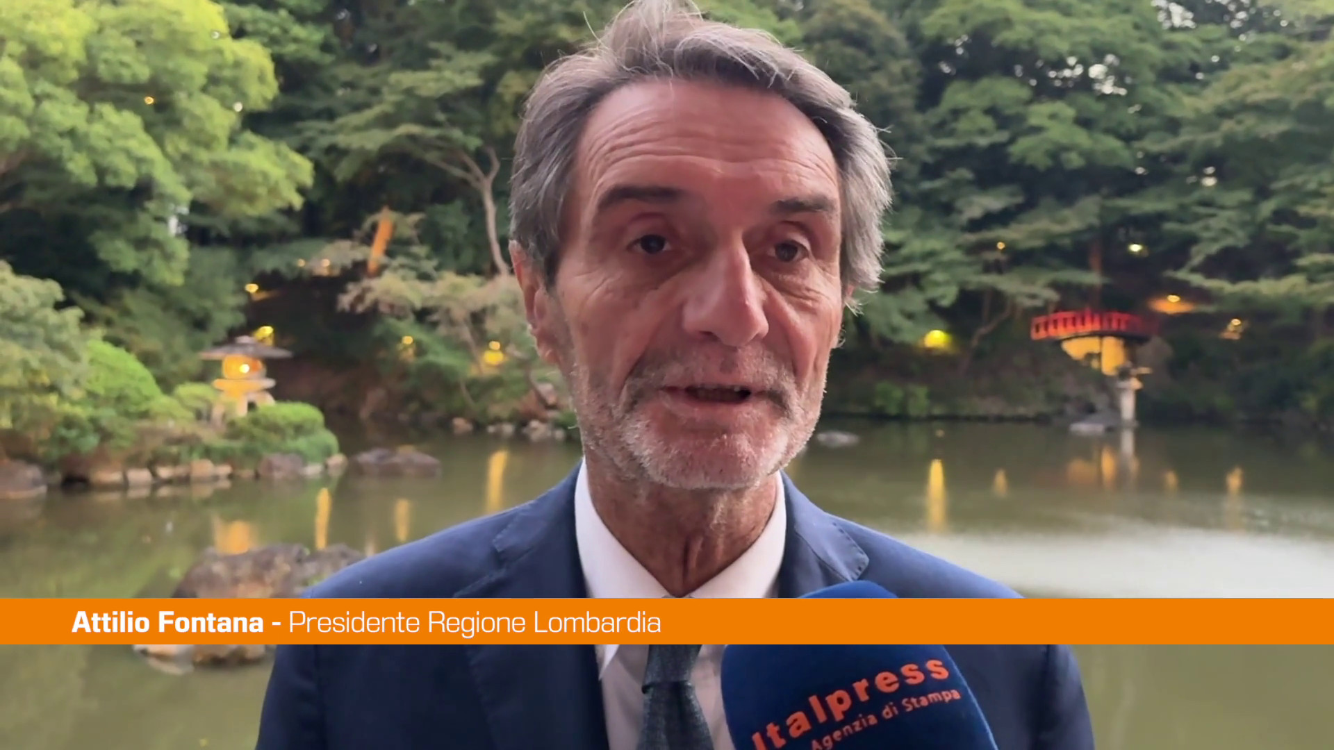 Lombardia in Giappone, Fontana 