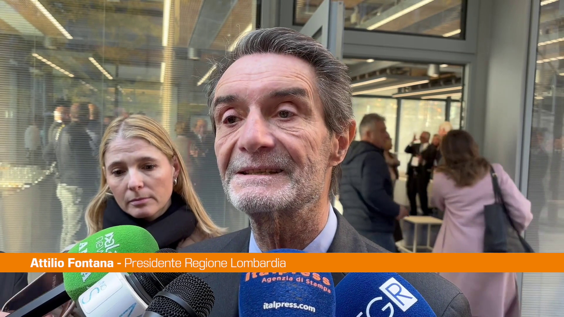 Fontana “Lupi sindaco di Milano? Bene che si parli di candidatura”