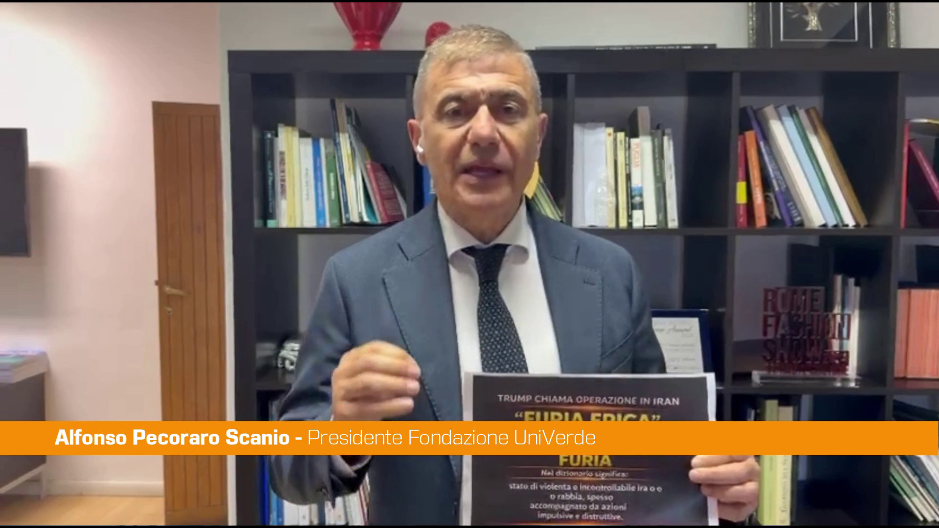 Iran, Pecoraro Scanio 