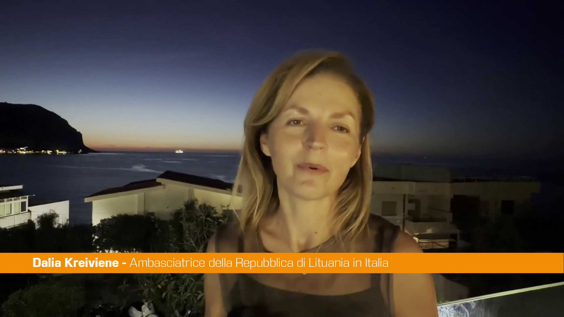 Ambasciatrice Lituania a Palermo 
