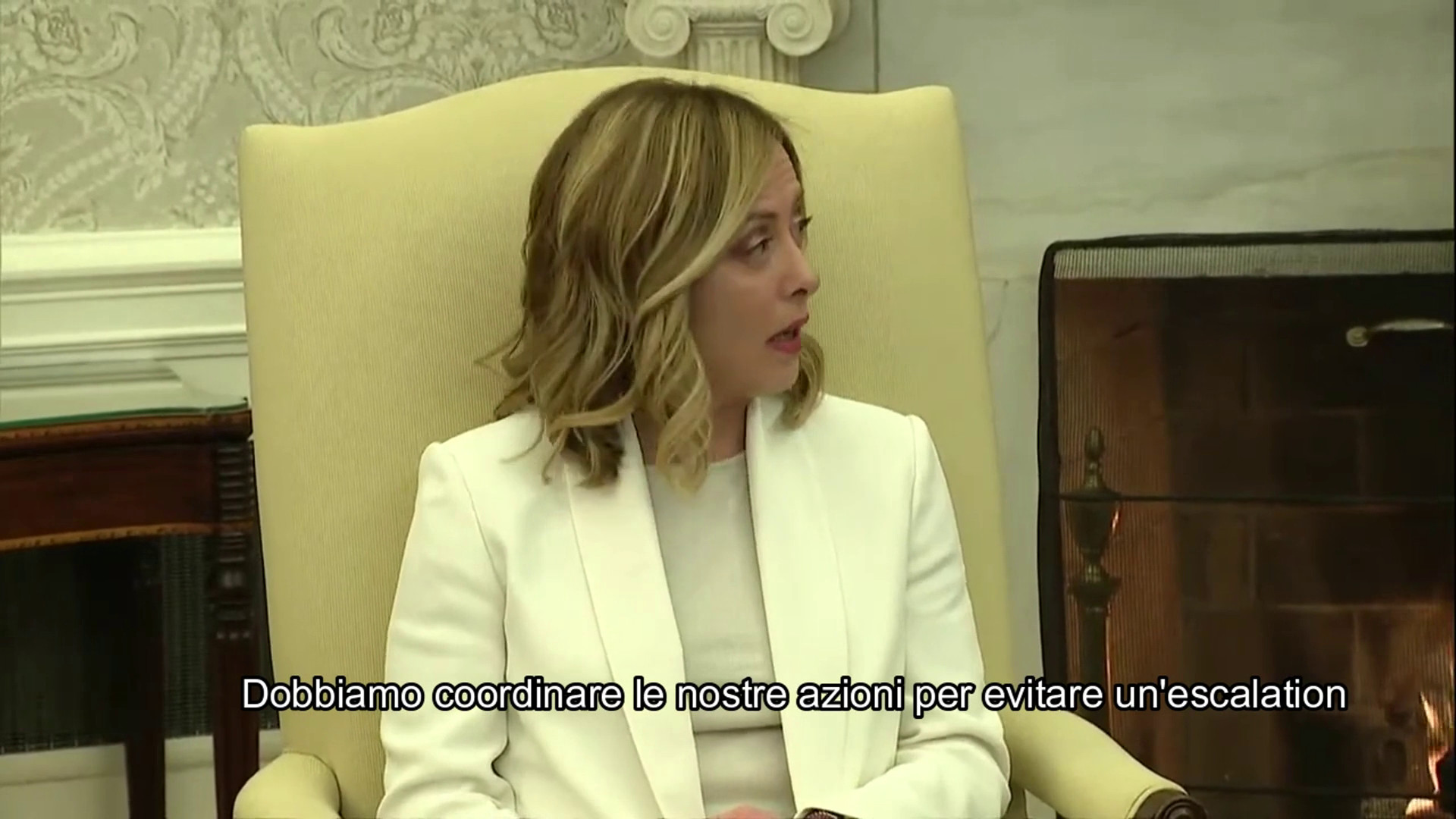 Medio Oriente, Meloni a Biden 