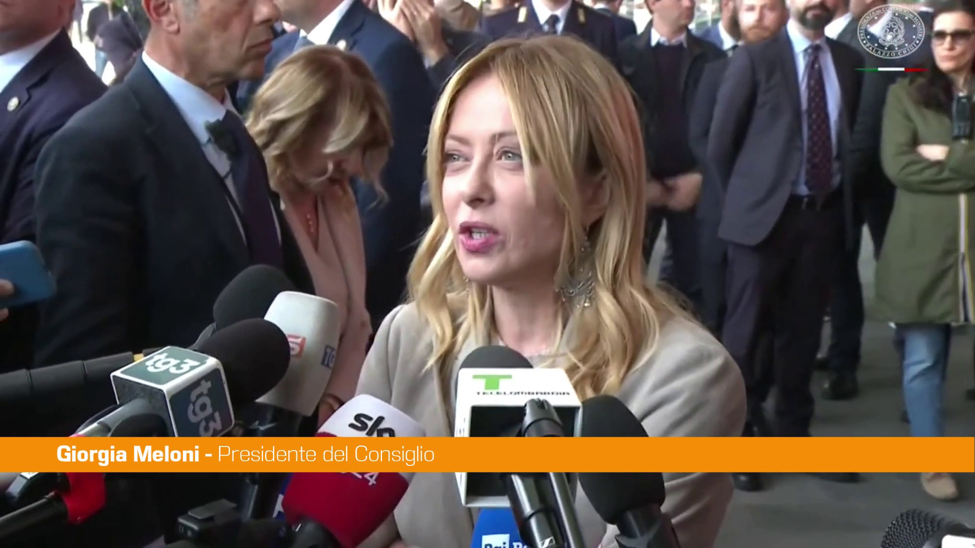 Dl Sicurezza, Meloni 