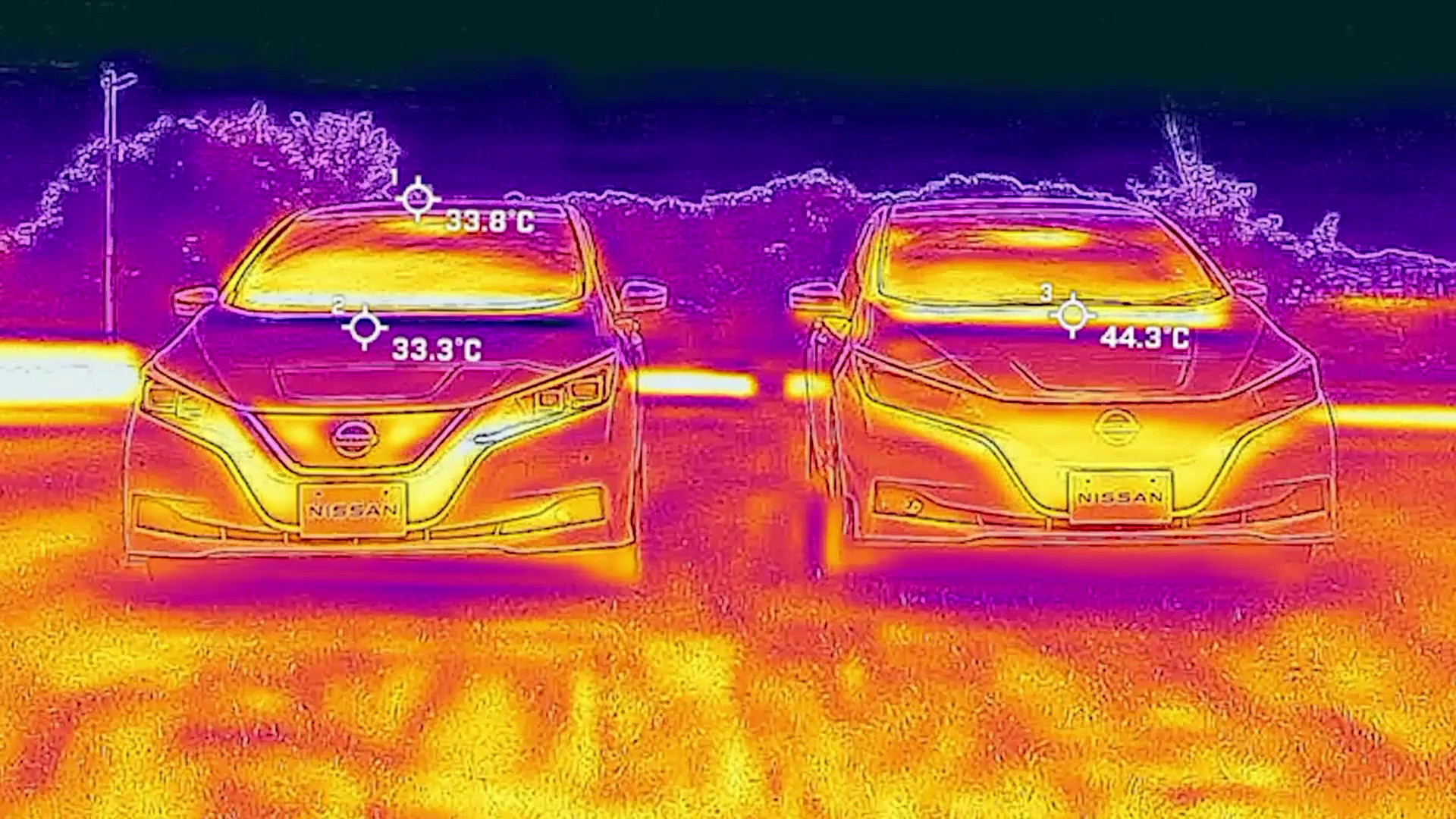 Nissan, una vernice per ridurre le temperature degli abitacoli