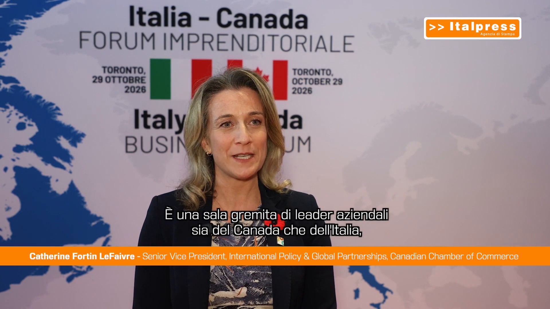 Italia-Canada, Catherine Fortin LeFaivre 