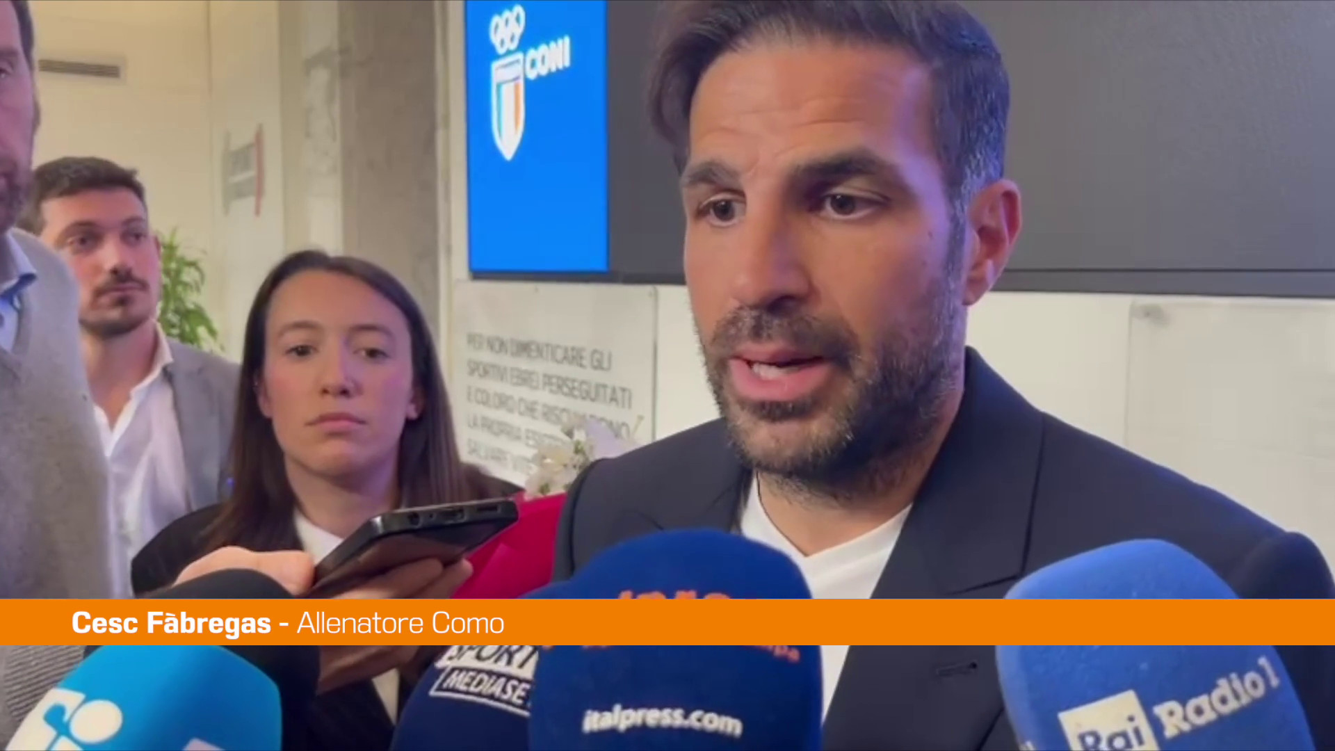 Fabregas “Poche italiani nel Como? Stiamo investendo sul vivaio”