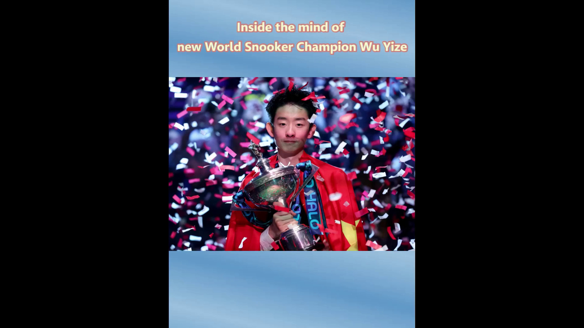 Cina, alla scoperta del nuovo campione mondiale di snooker Wu Yize
