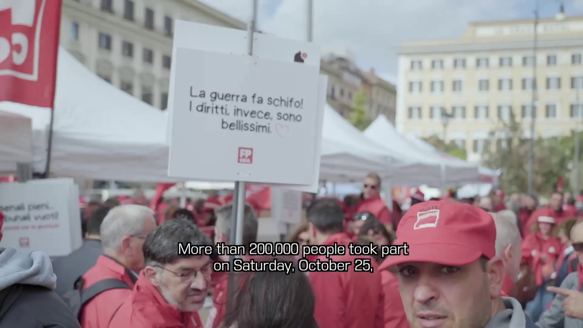 Cgil, 200 mila in piazza per 