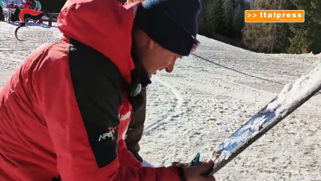 Sondrio, controlli capillari dei carabinieri sulle piste da sci