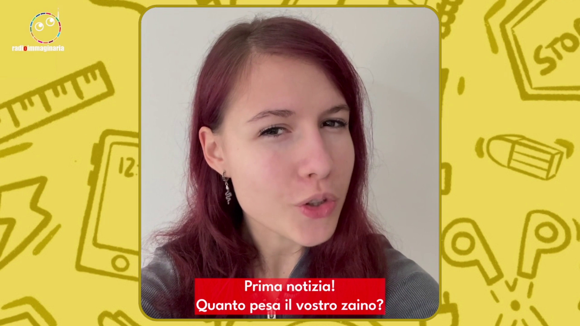 Quanto pesa il vostro zaino?