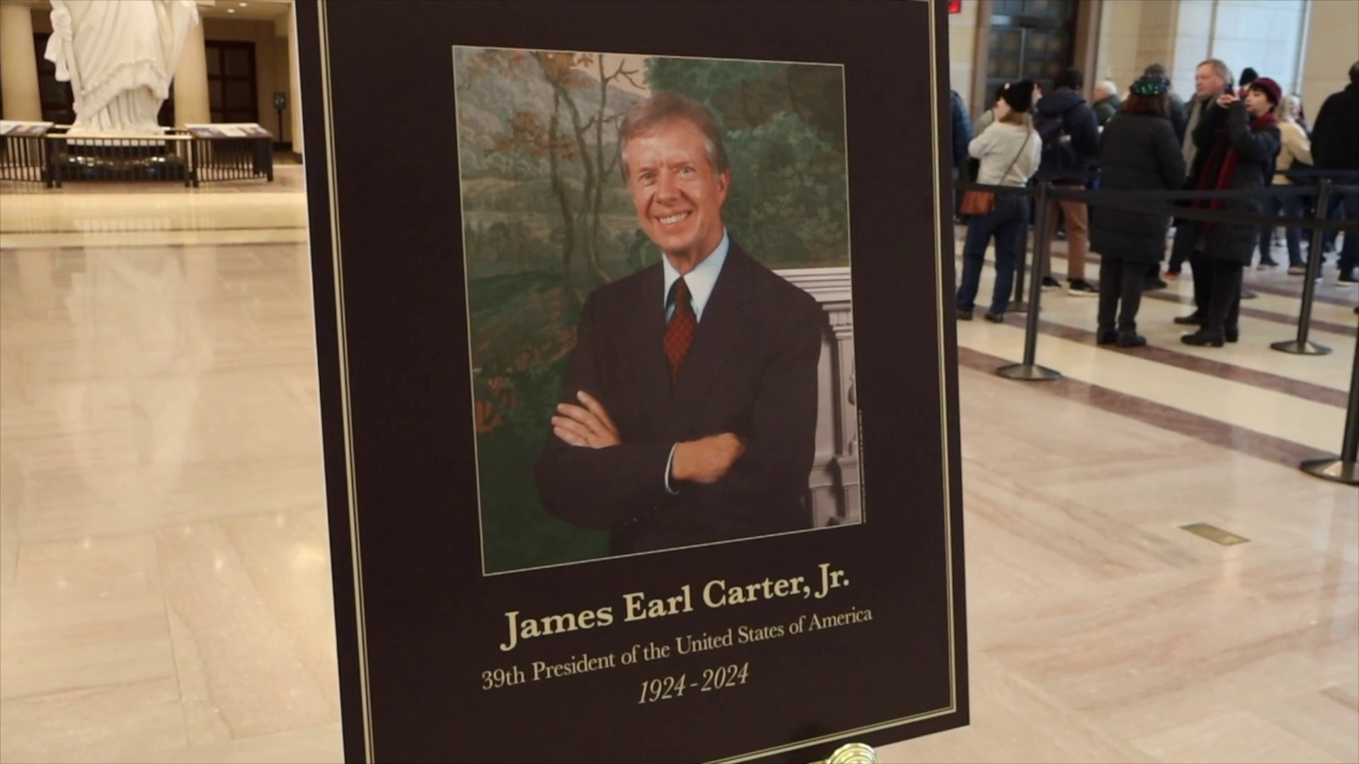 A Washington l’ultimo omaggio al presidente Jimmy Carter