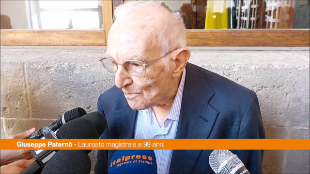 A 99 anni si laurea in Filosofia a Palermo