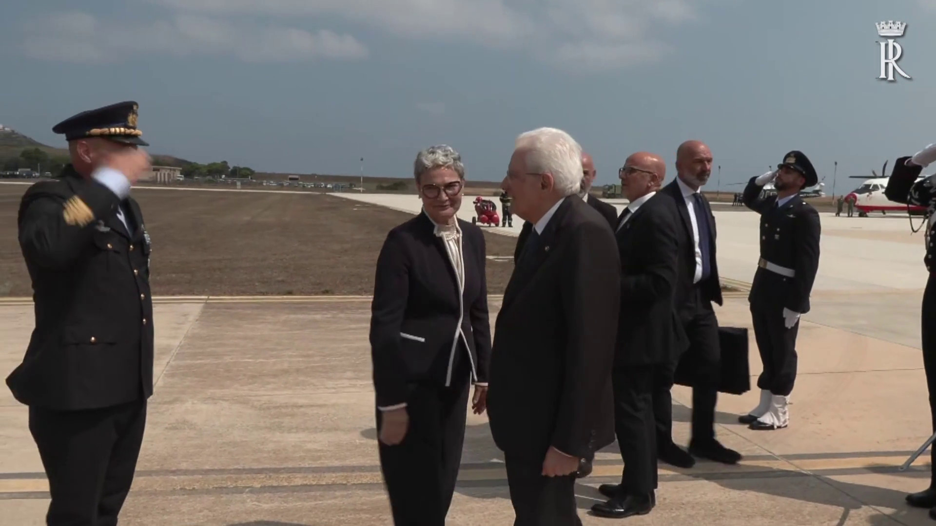 Mattarella alla cerimonia per il decennale del Parco di Pantelleria