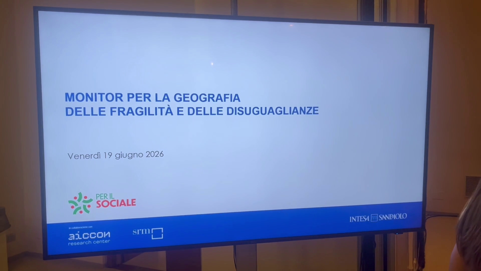 Intesa Sanpaolo presenta il Monitor su fragilità e disuguaglianze territoriali