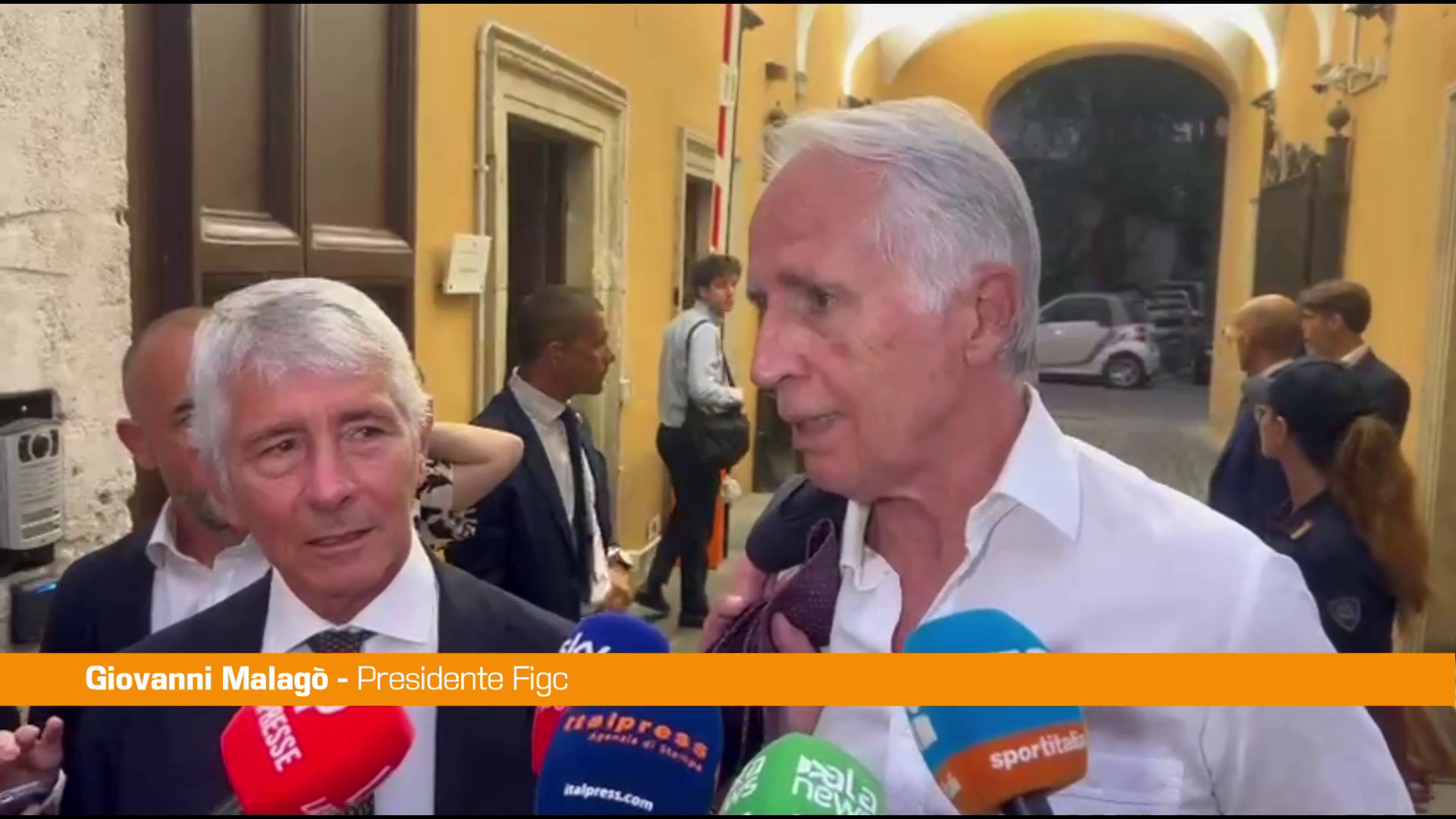 Figc, incontro Abodi-Malagò 