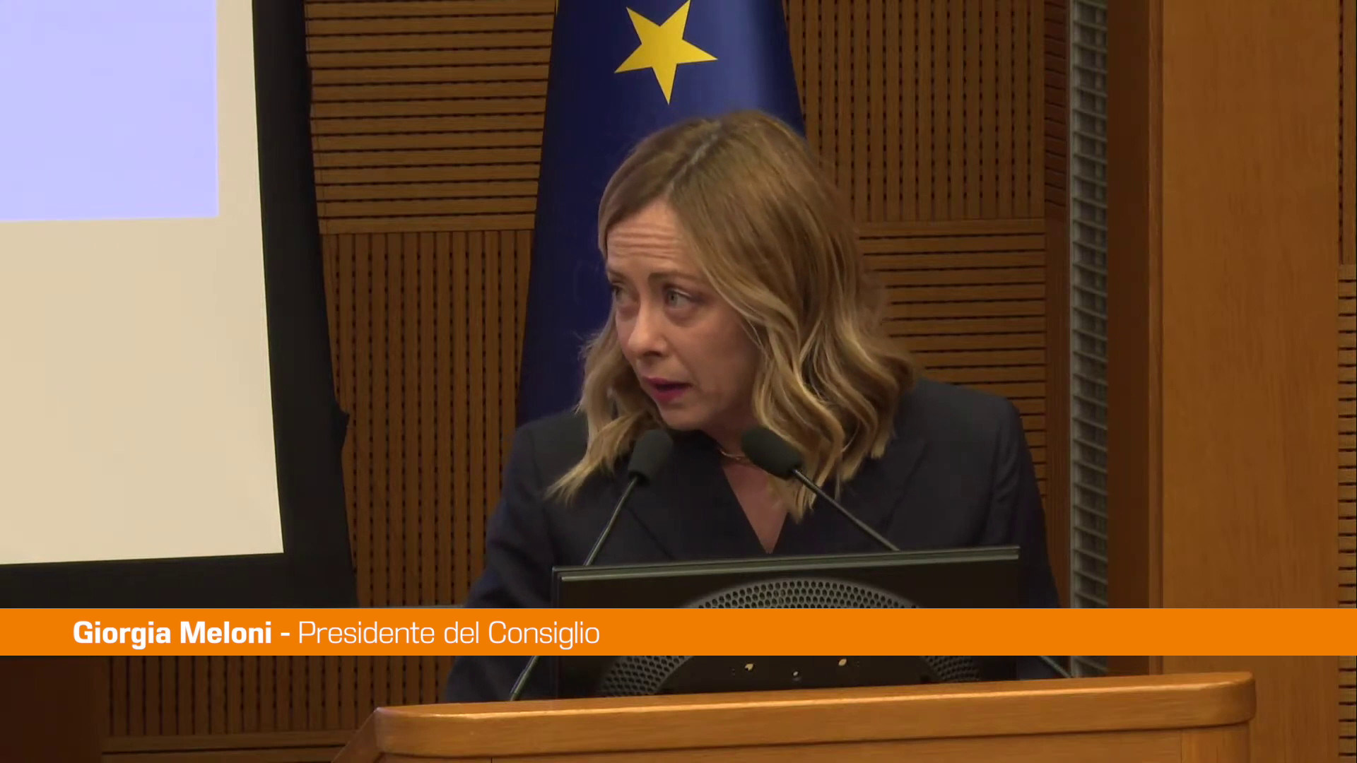 Meloni "Con la riforma fiscale disegniamo una nuova idea di Italia"