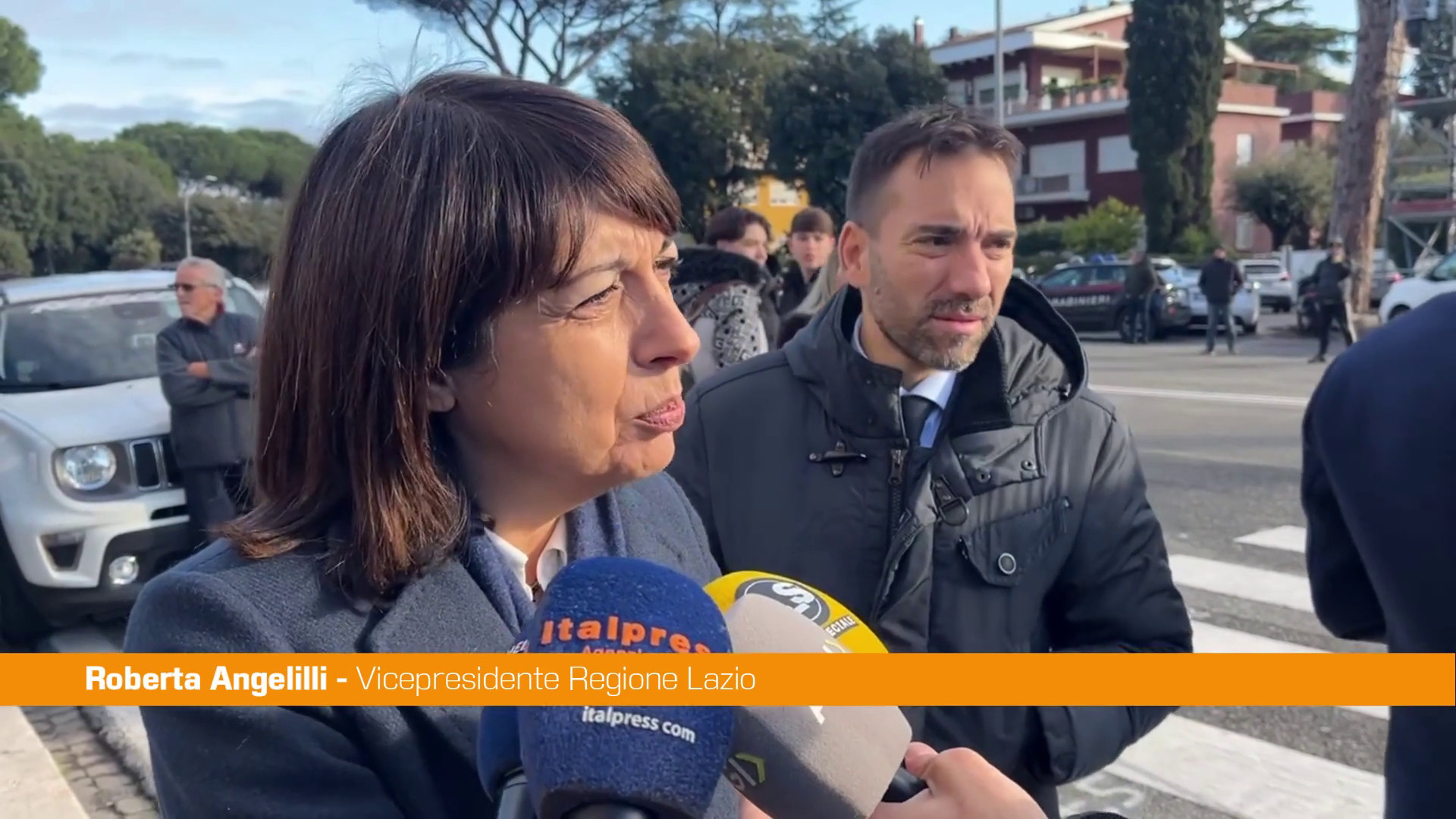 Strage Crans-Montana, Angelilli ai funerali di Minghetti 