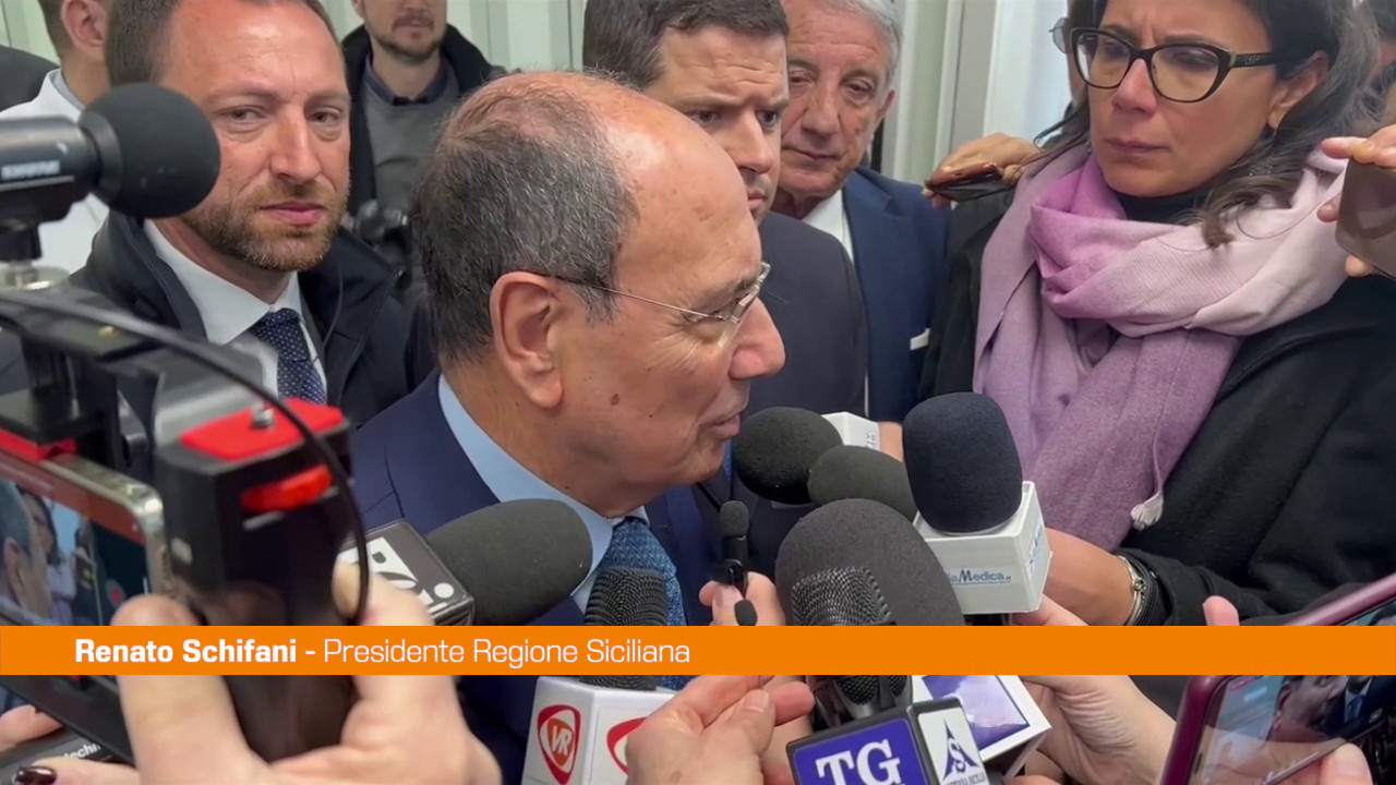Schifani inaugura la nuova area emergenza al Garibaldi di Catania