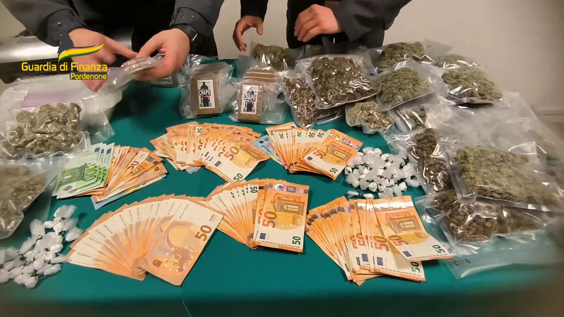 Pordenone, arrestato giovane con 4 chili di droga