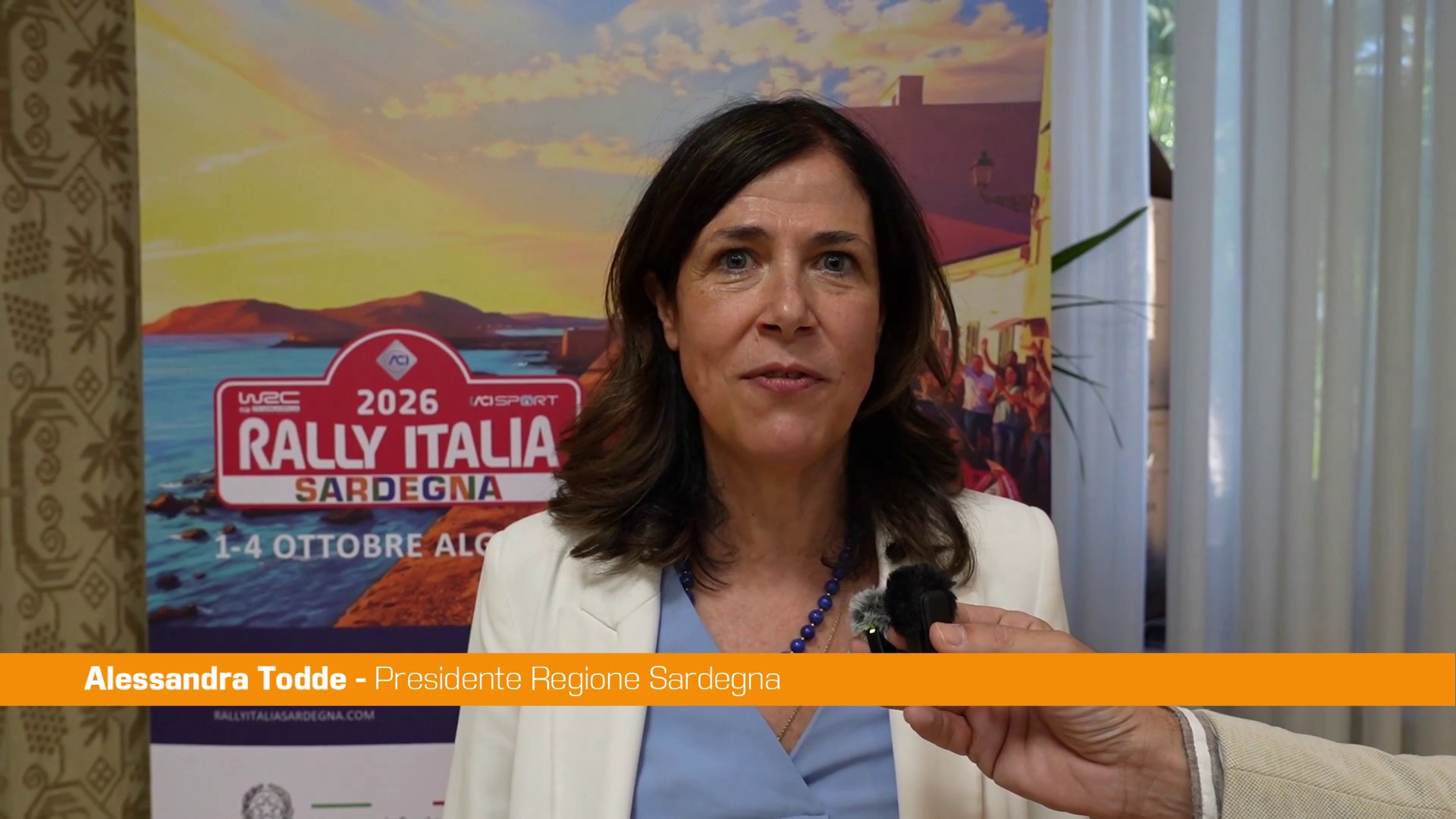 Rally Italia Sardegna, Todde “90 mln di indotto. Regione continuerà a investire