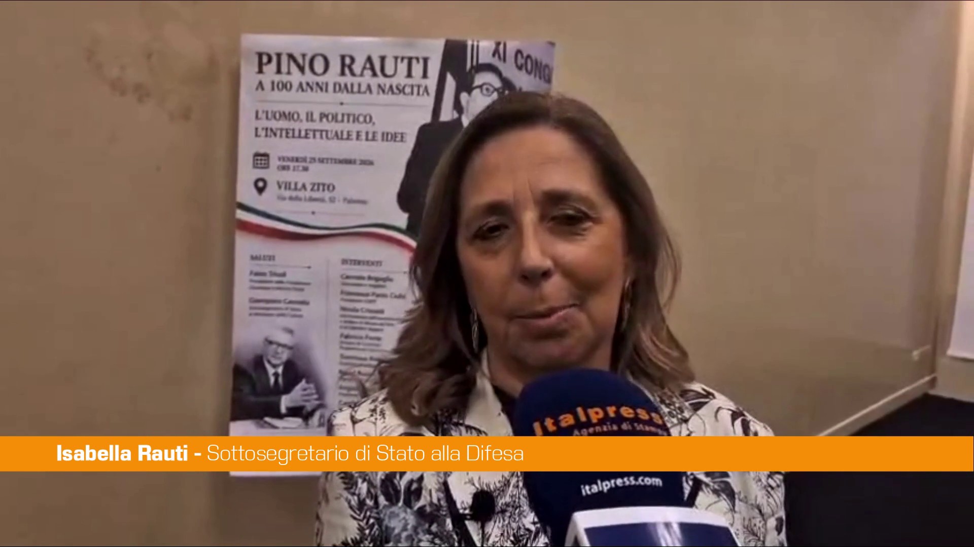 Centenario Rauti, la figlia Isabella “Visione profetica, ancora attuale