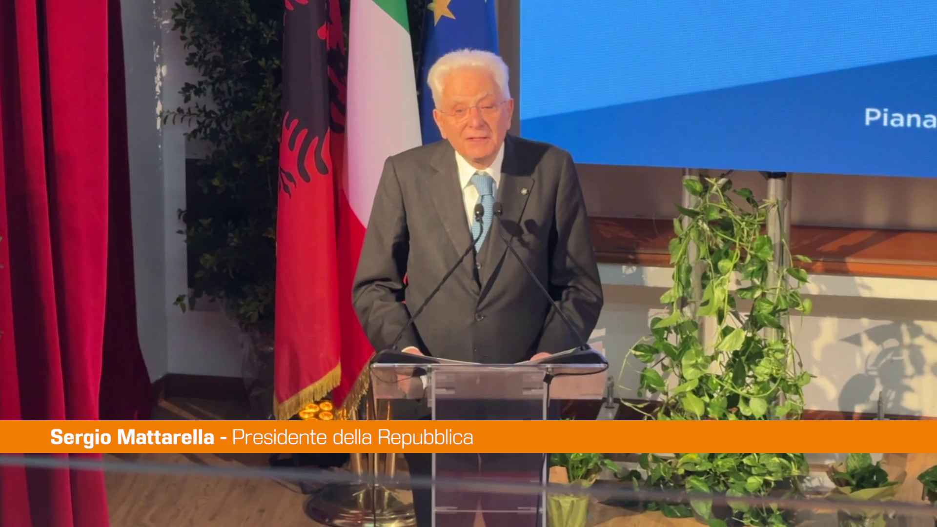 Mattarella “Dall’Italia sostegno all’approdo dell’Albania nell’Ue”