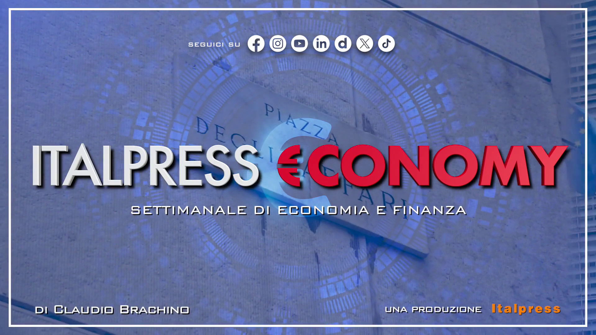 Italpress €conomy - Puntata del 31 gennaio 2025