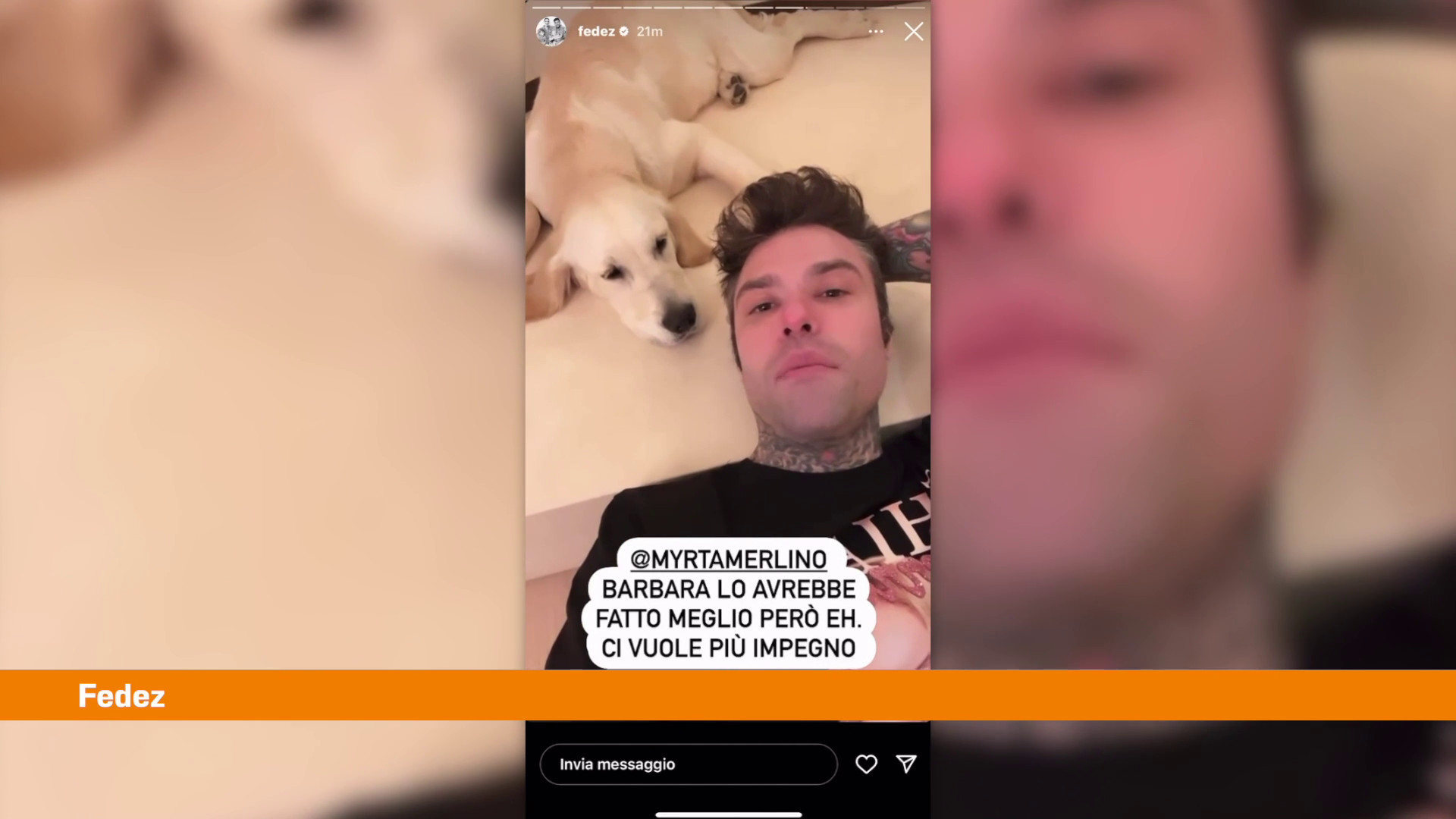 Fedez contro Pomeriggio Cinque 