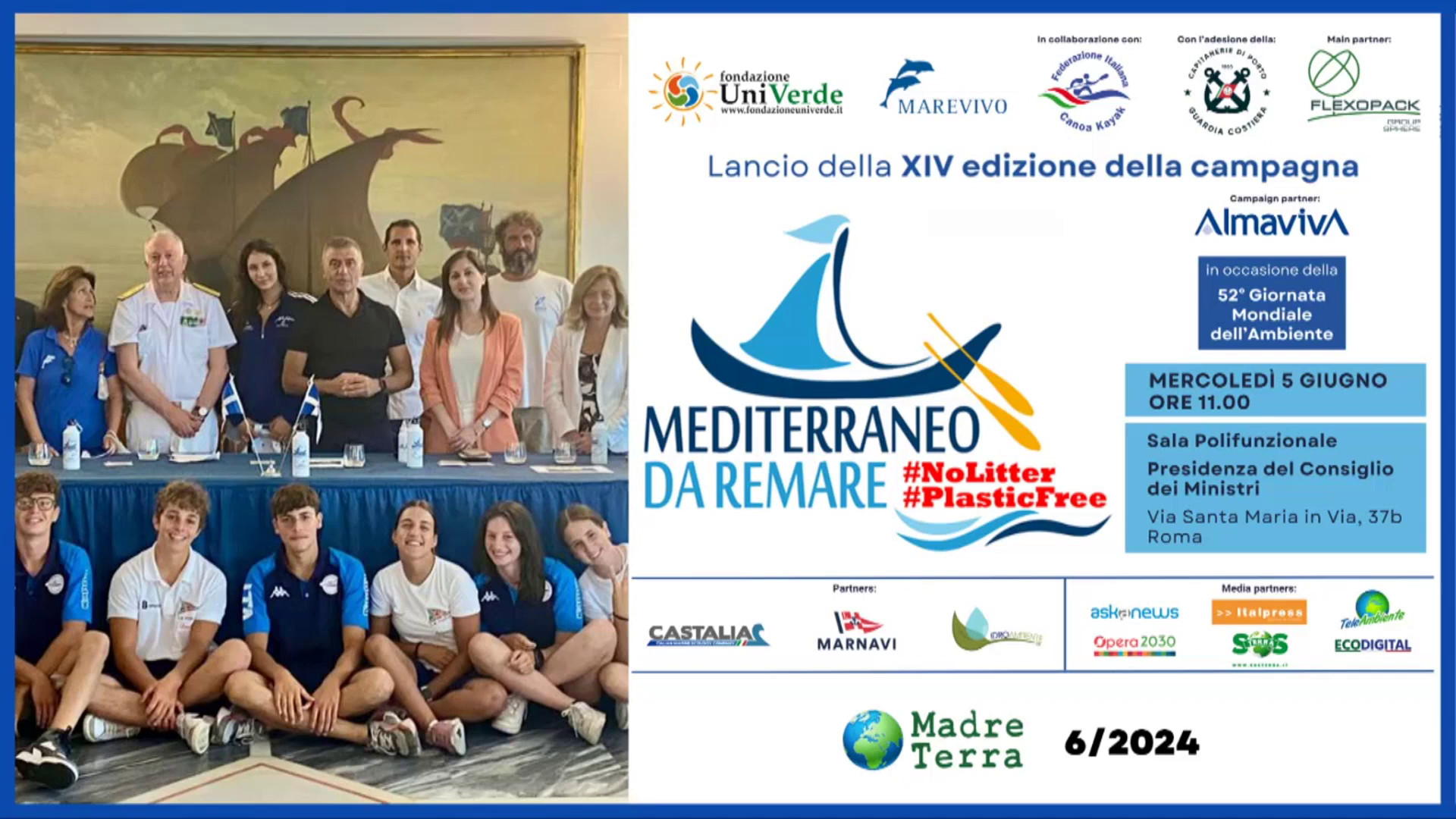 Madre Terra – Riparte Mediterraneo da remare