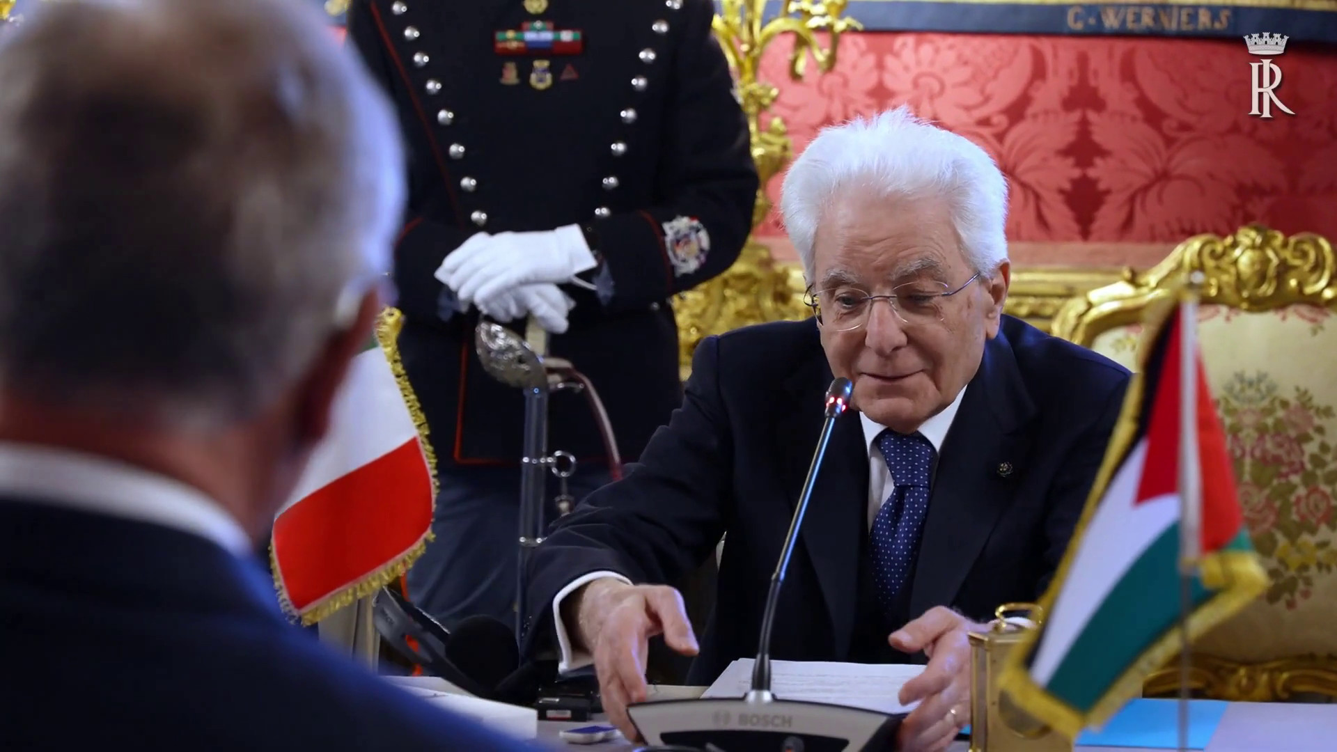 Mattarella incontra il re di Giordania