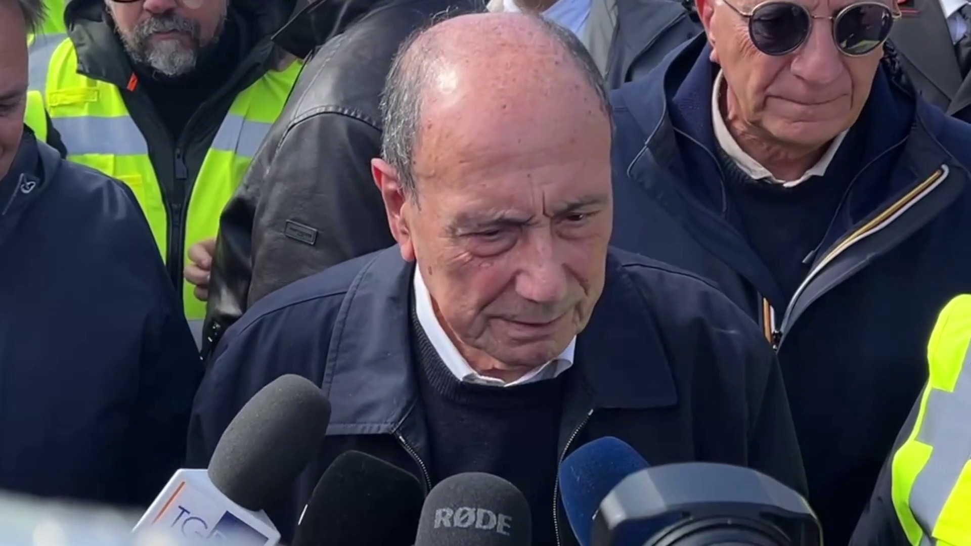 Frana Niscemi, Schifani 