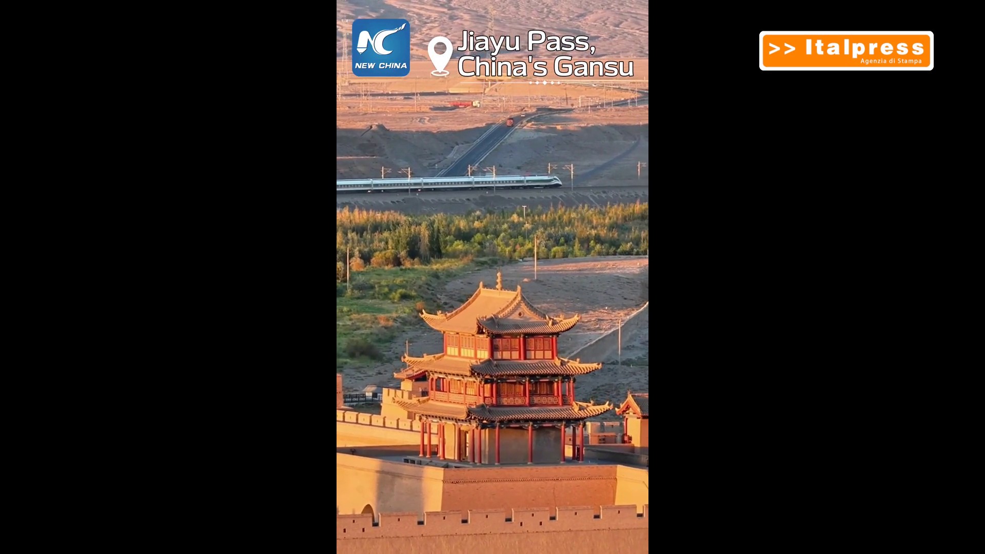 Cina: l'alta velocit&agrave; incontra la Grande Muraglia