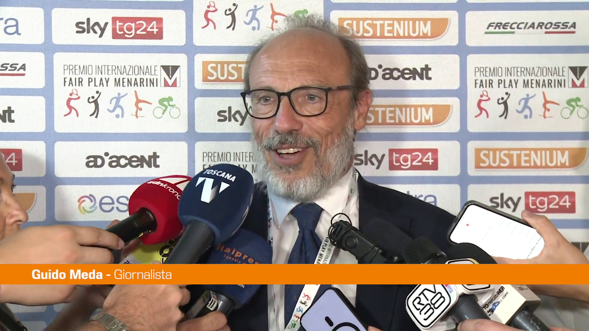 Premio Menarini a Guido Meda 