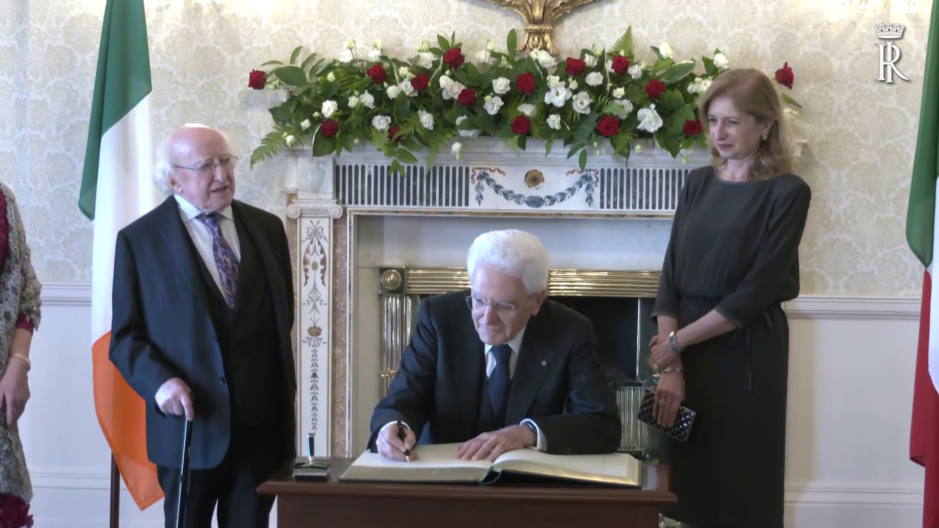 Mattarella incontra a Dublino il Presidente d’Irlanda Higgins