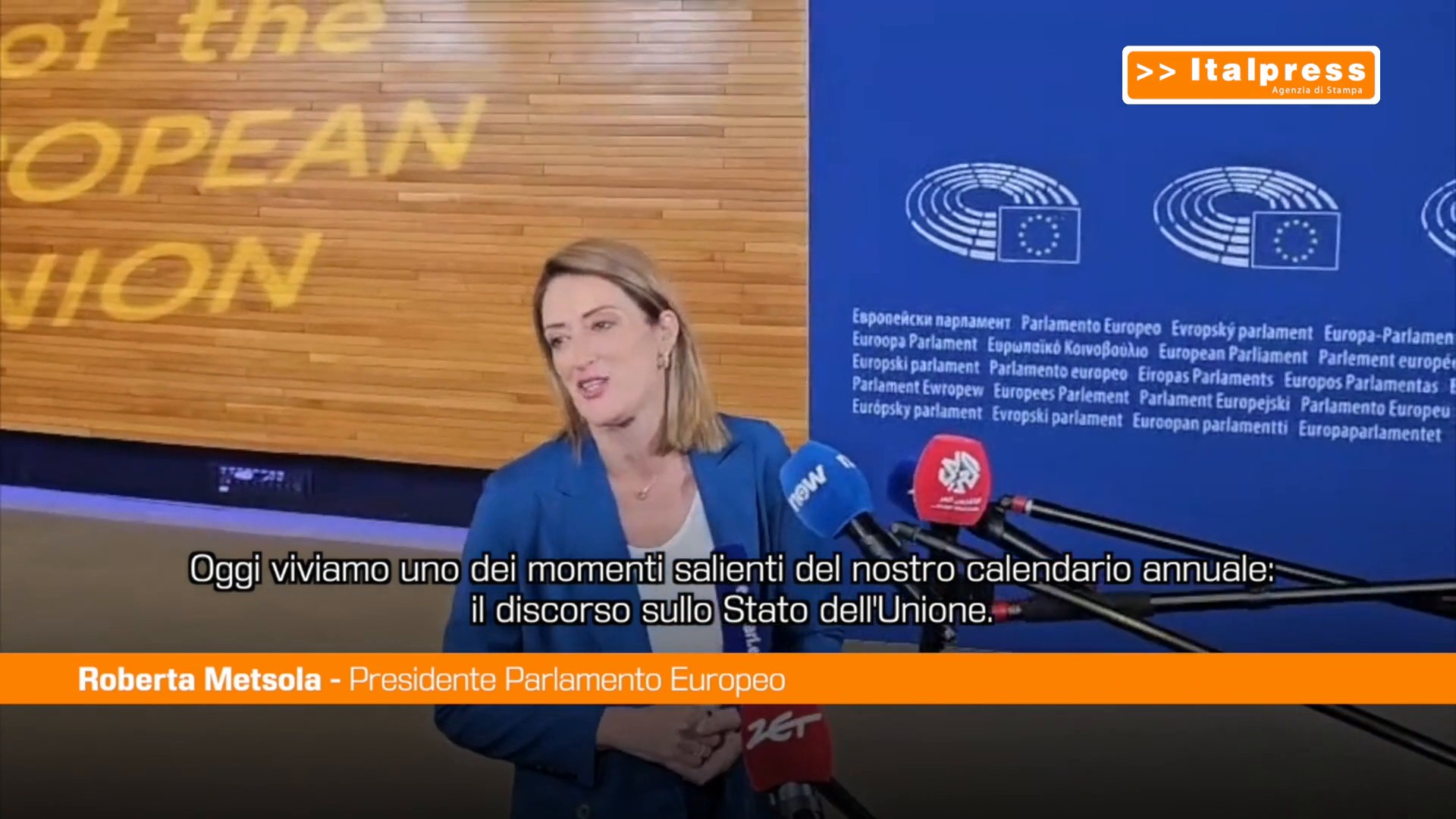 Ue, Metsola "Servono risposte su competitività, sicurezza ed economia"