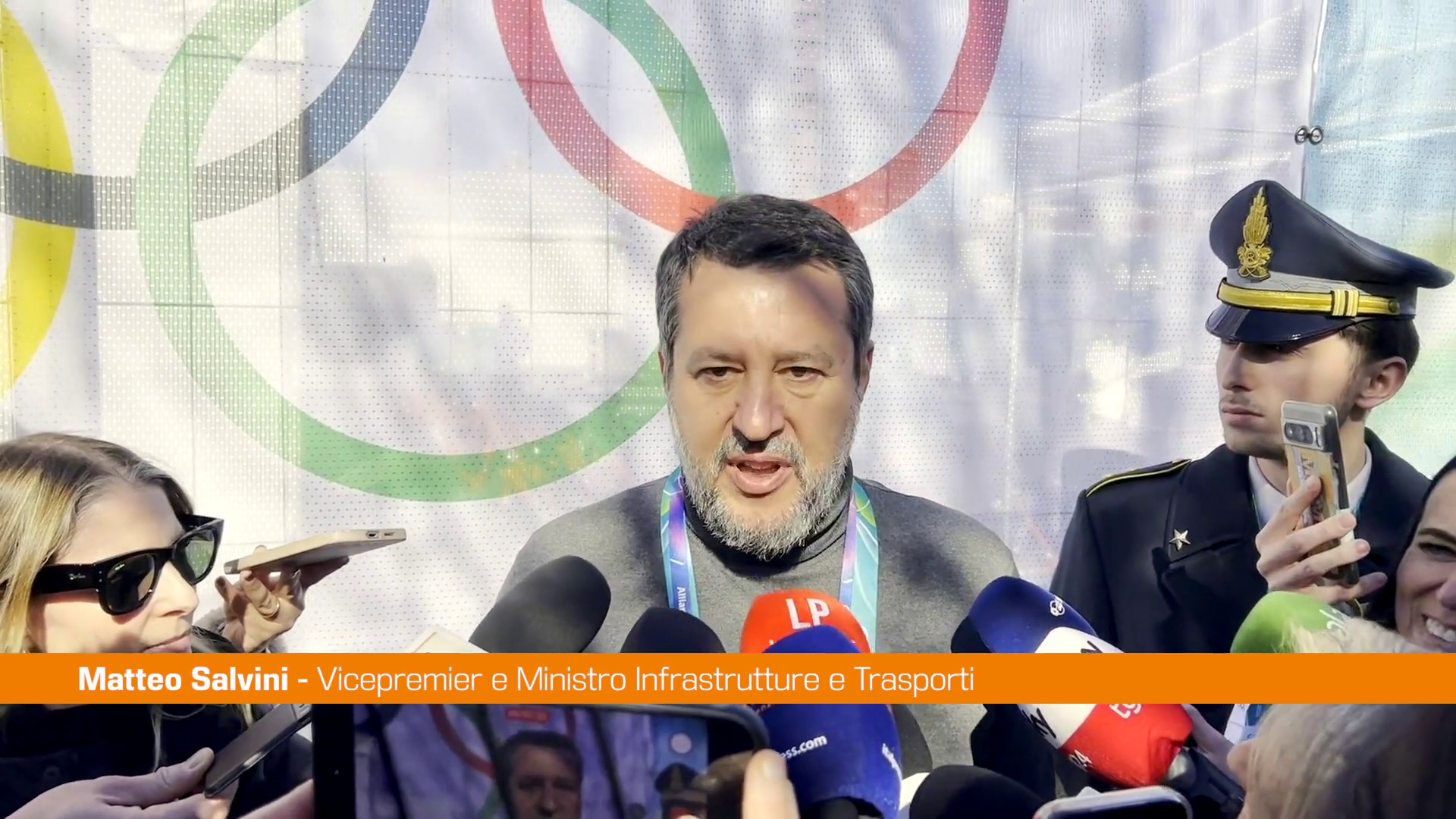 Milano-Cortina, Salvini 