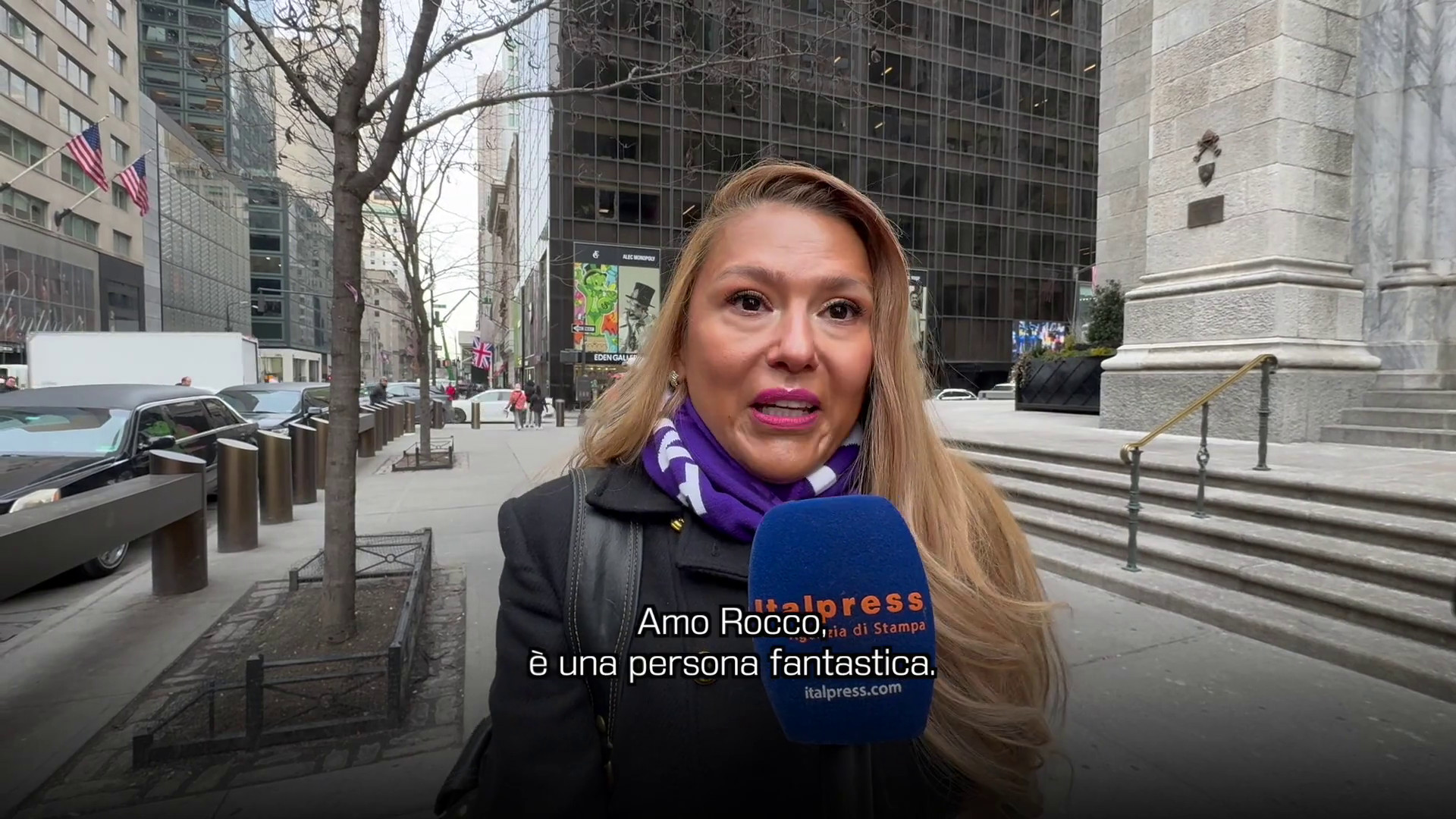 A New York funerali di Rocco Commisso, tifosi viola commossi 