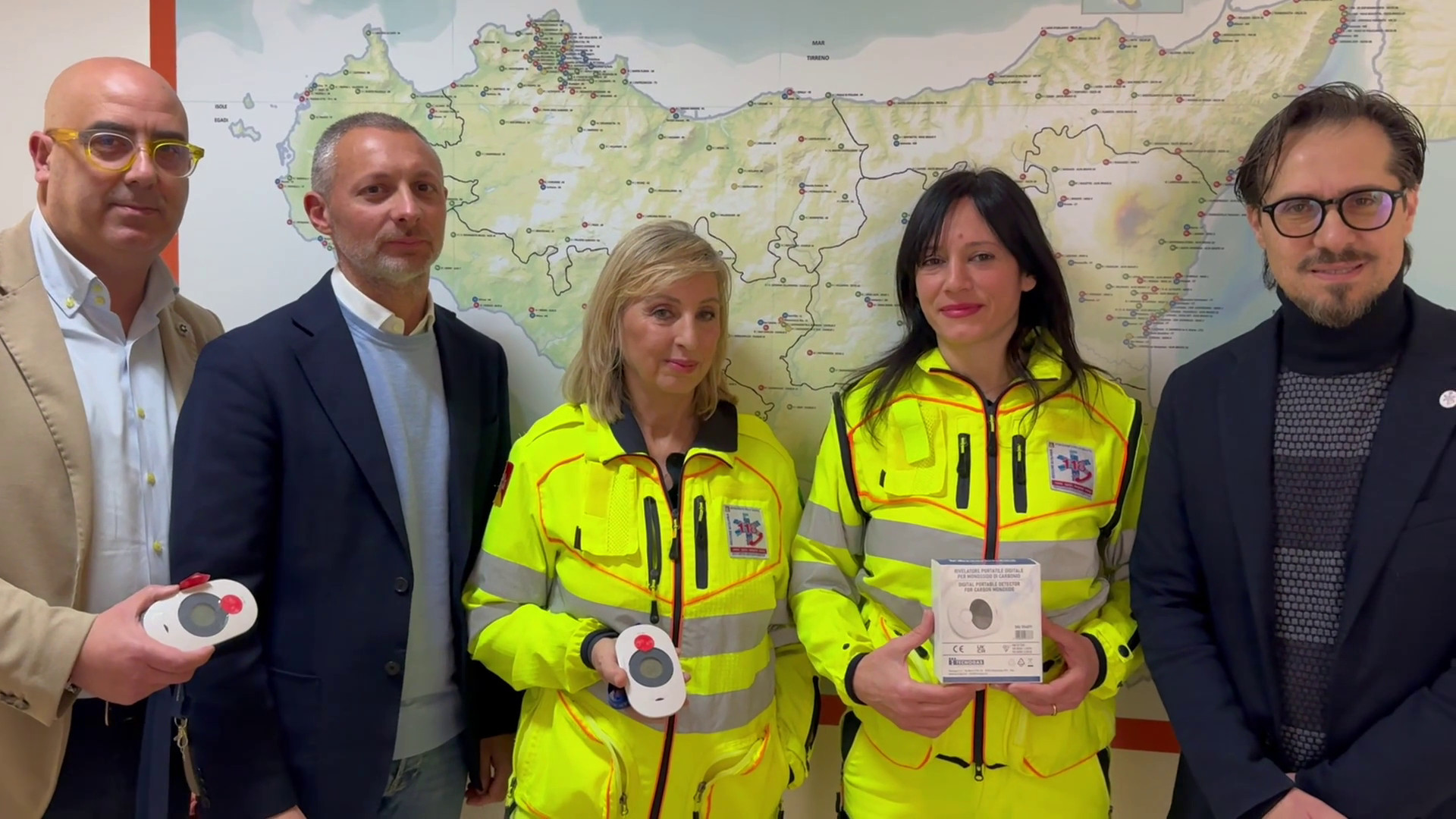 Seus 118 Sicilia, nelle ambulanze arriva un rilevatore portatile di monossido