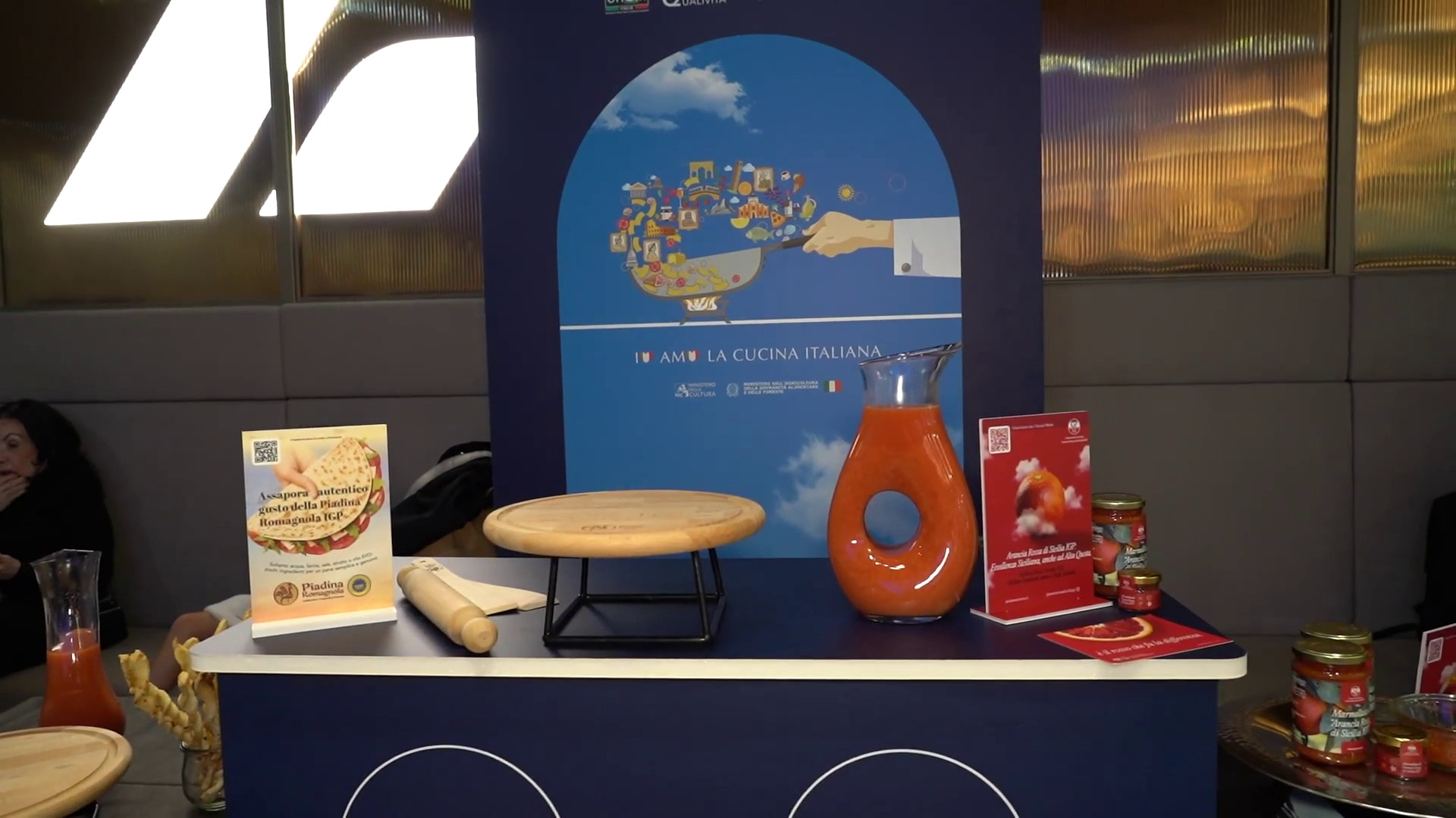 Ita Airways, all'aeroporto di Fiumicino viaggio nelle eccellenze Dop e Igp