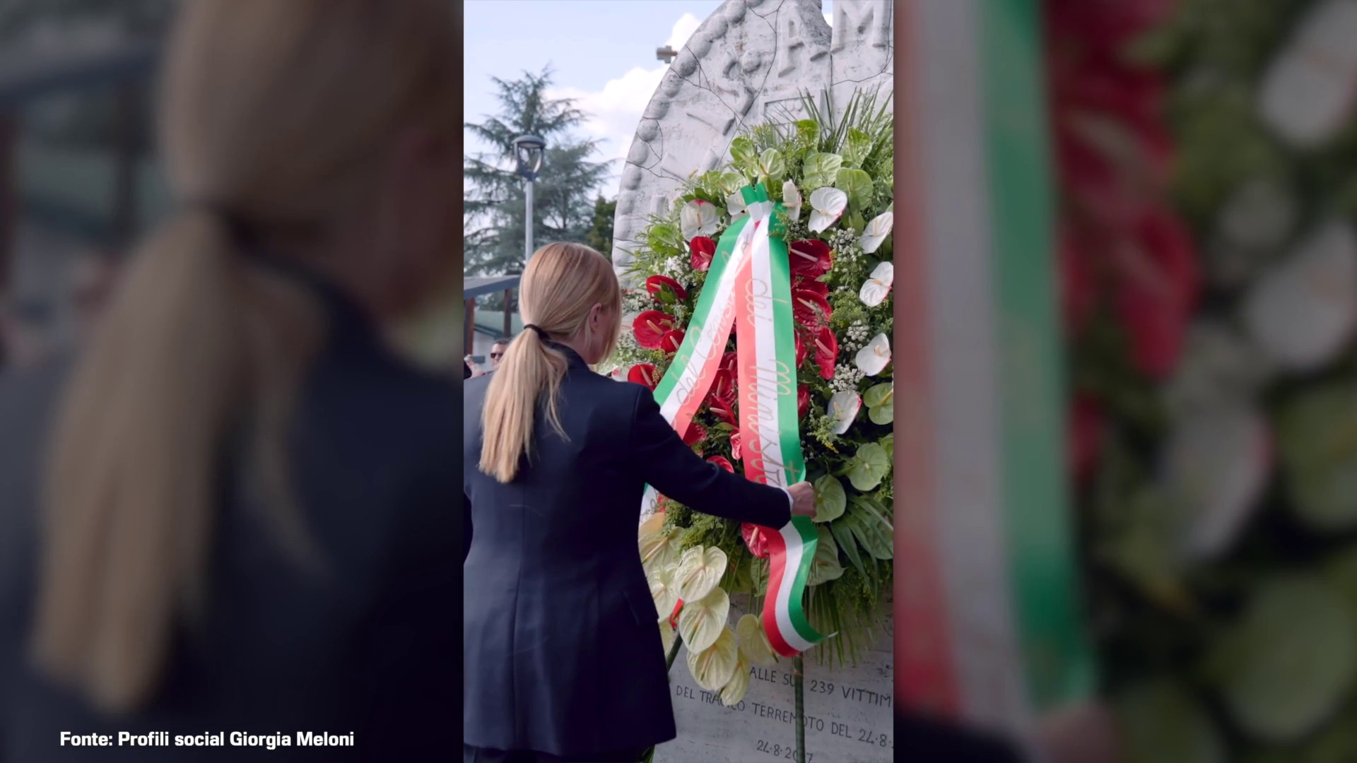 Meloni ad Amatrice 