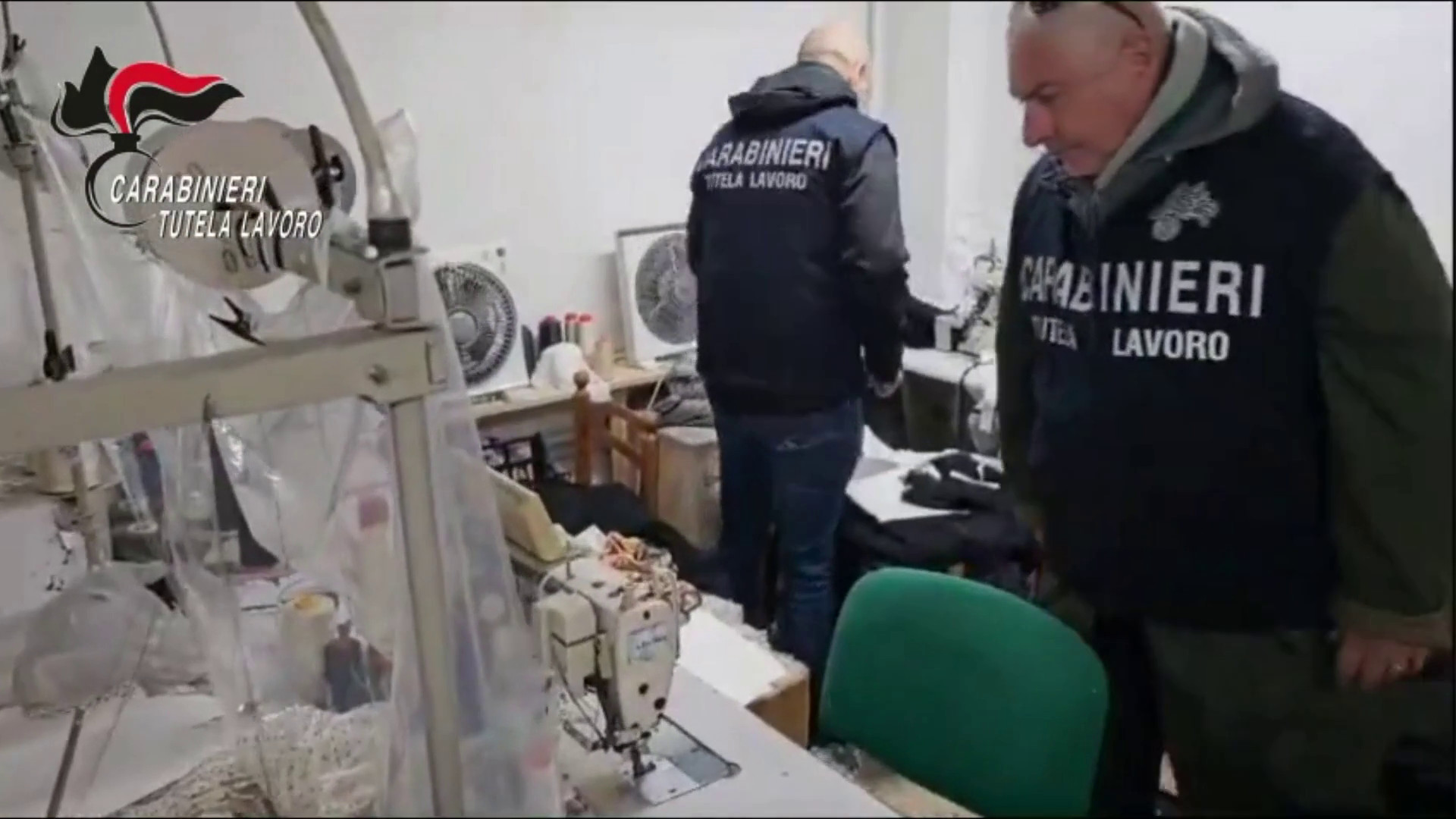 Caporalato, 3 arresti a Roma e sigilli a una sartoria di Torpignattara