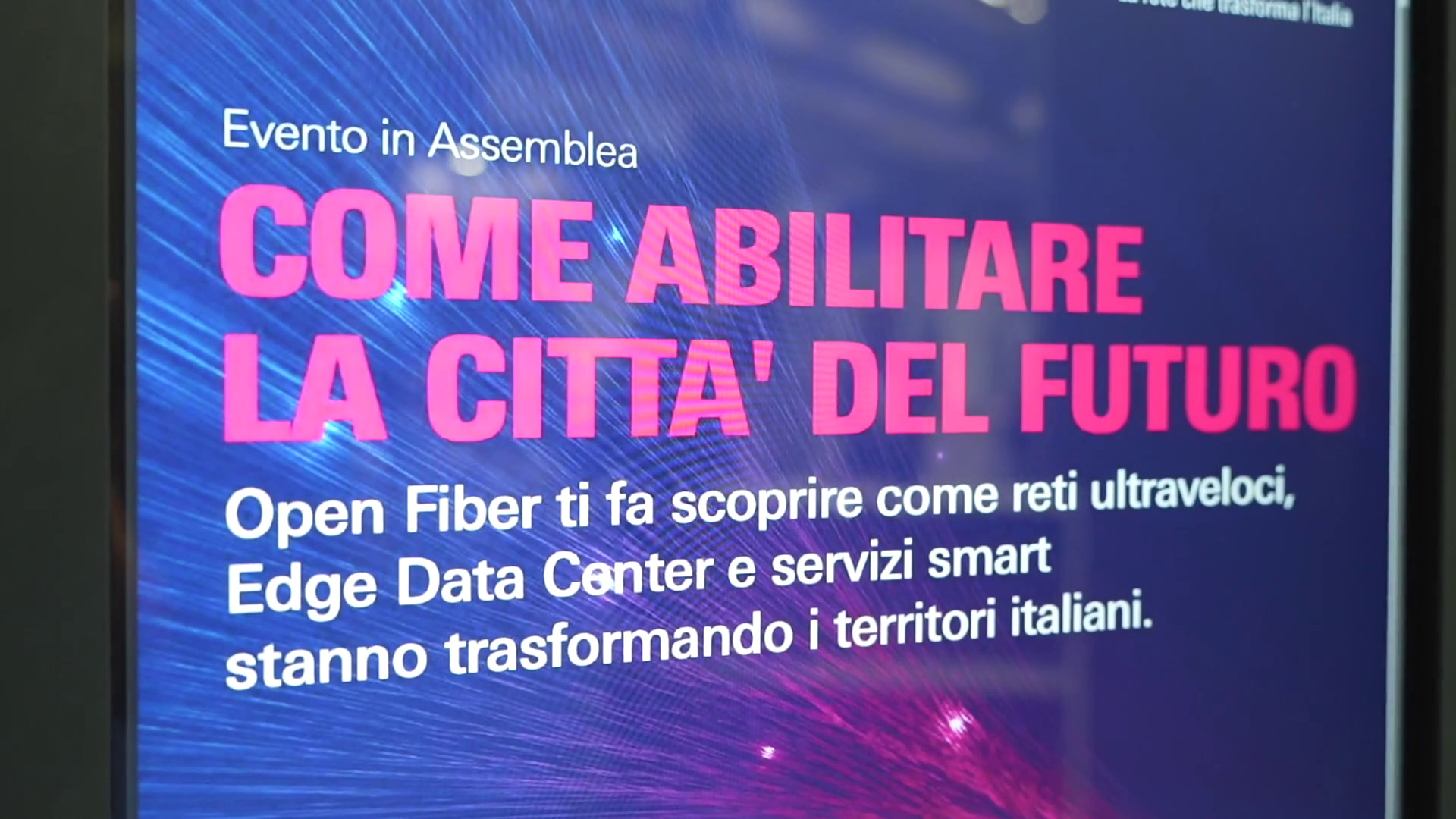 All'Assemblea Anci di Bologna i borghi smart di Open Fiber