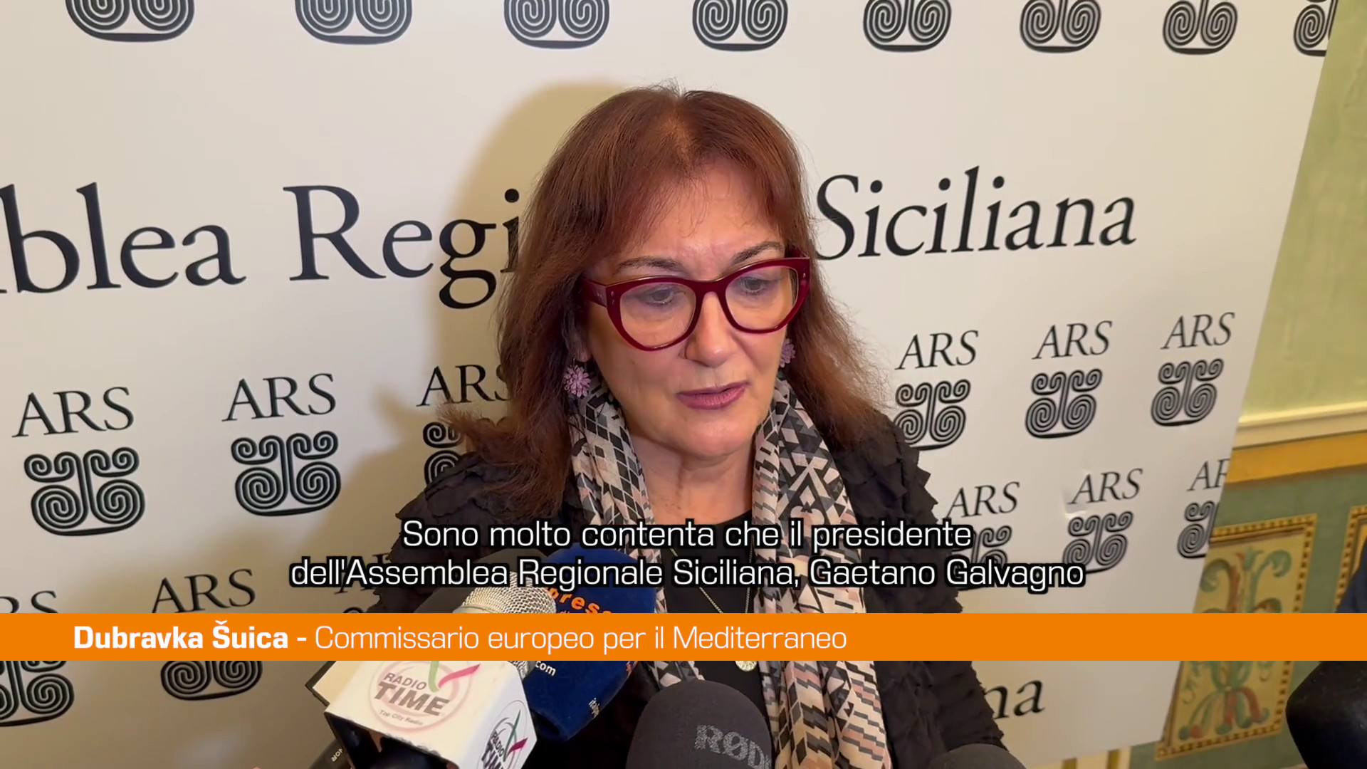 Sessione ARLEM a Palermo, Commissaria Suica presenta 