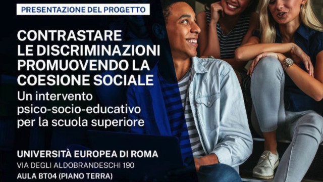 Dall’Università europea di Roma un progetto contro le discriminazioni