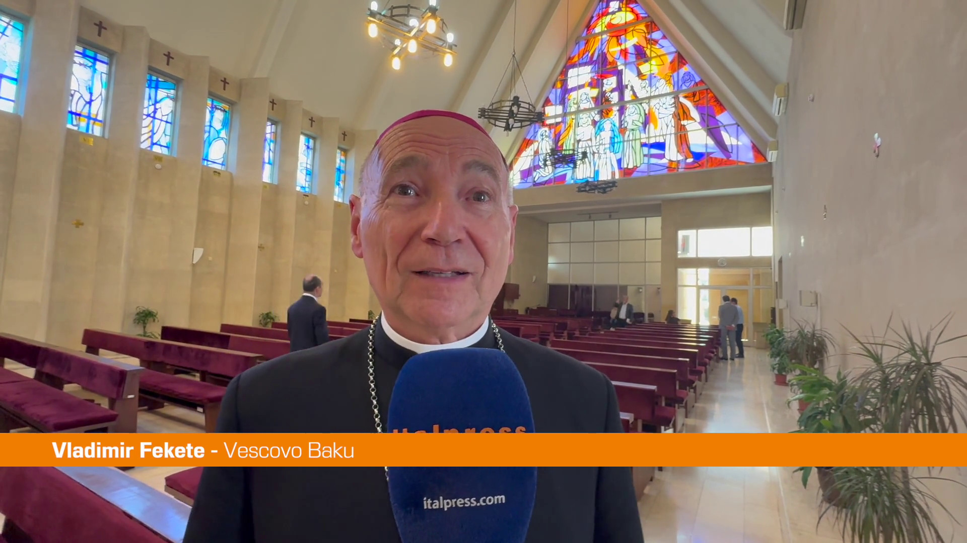 Intervista al vescovo Fekeke, 